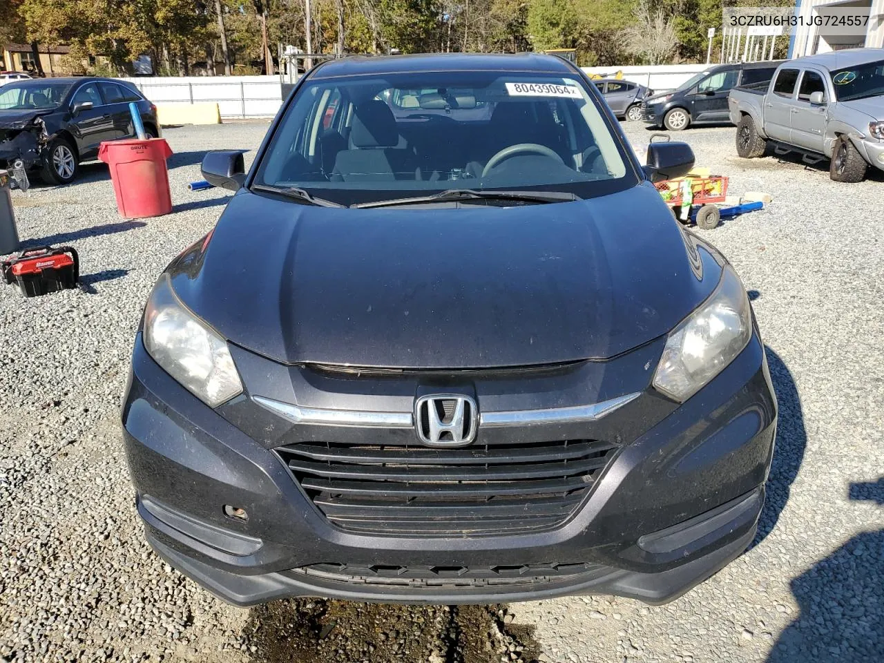 2018 Honda Hr-V Lx VIN: 3CZRU6H31JG724557 Lot: 80439064