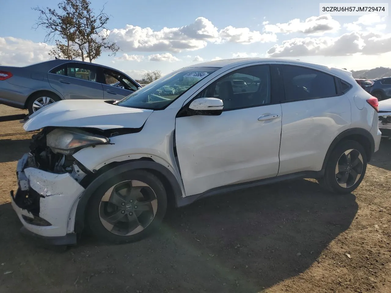 2018 Honda Hr-V Ex VIN: 3CZRU6H57JM729474 Lot: 80713864