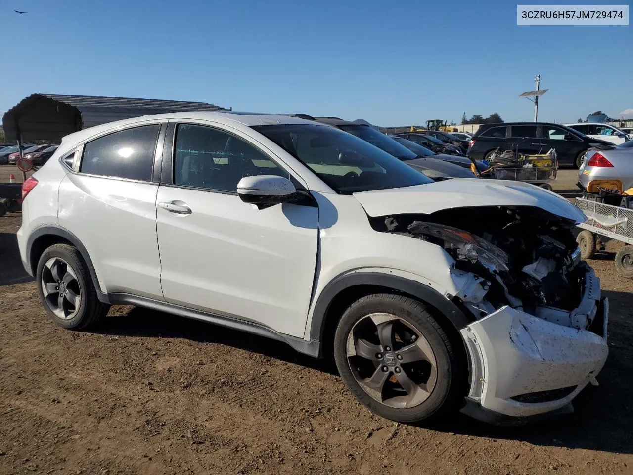 2018 Honda Hr-V Ex VIN: 3CZRU6H57JM729474 Lot: 80713864