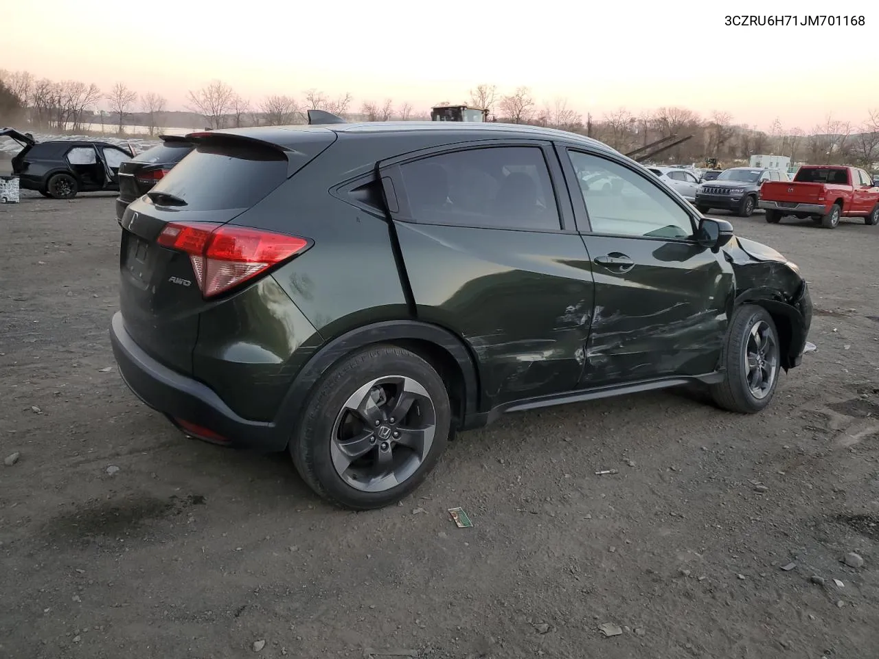 2018 Honda Hr-V Exl VIN: 3CZRU6H71JM701168 Lot: 80893024