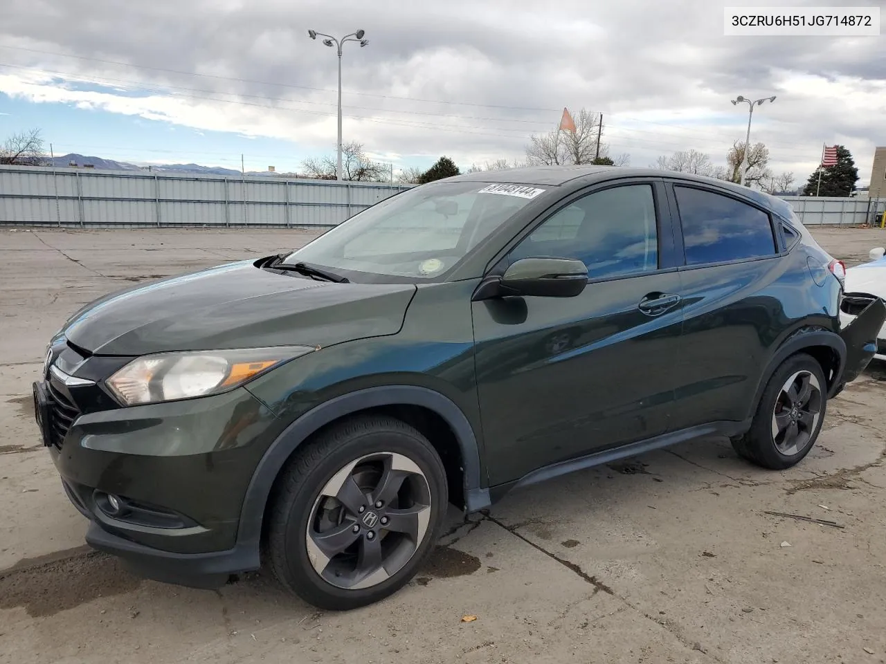 2018 Honda Hr-V Ex VIN: 3CZRU6H51JG714872 Lot: 81048144