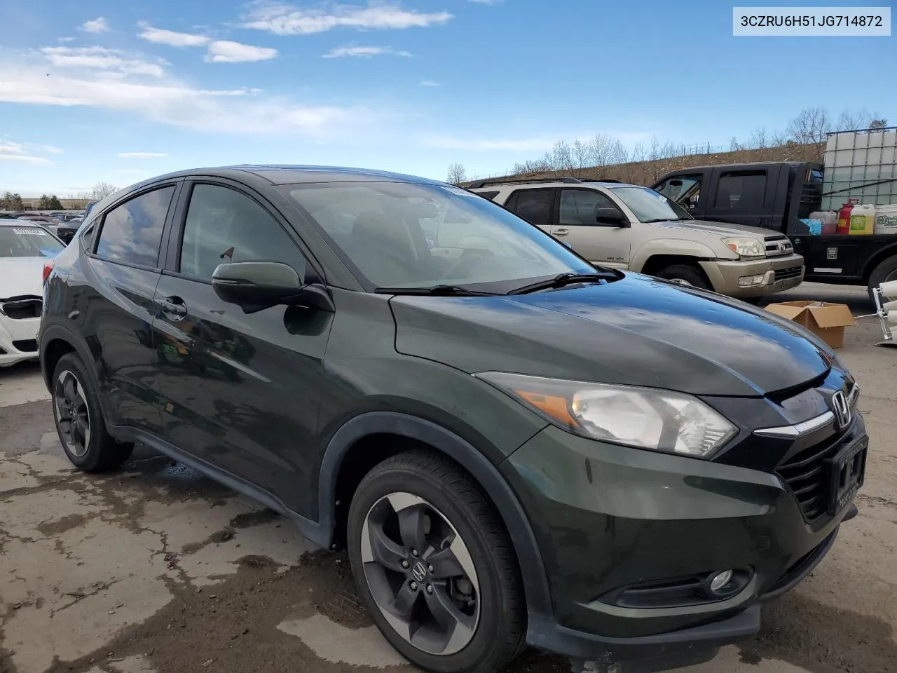 2018 Honda Hr-V Ex VIN: 3CZRU6H51JG714872 Lot: 81048144