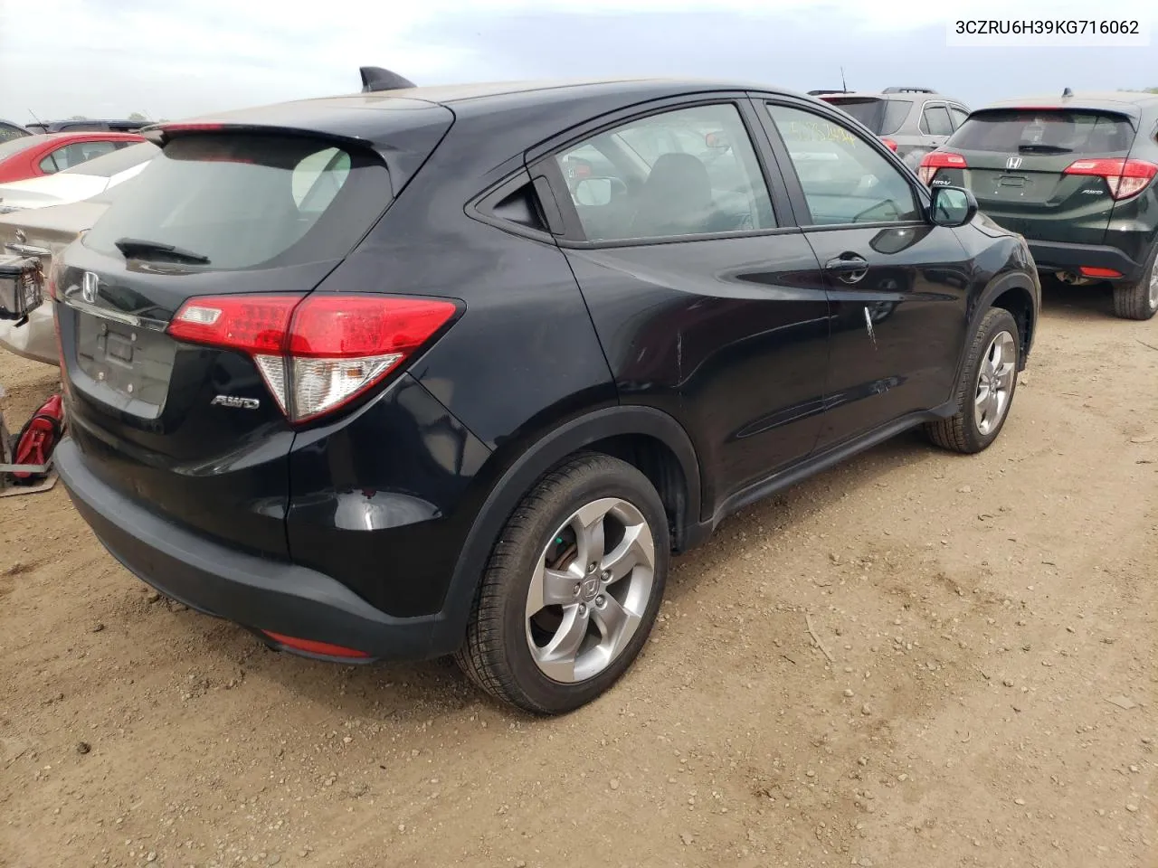 2019 Honda Hr-V Lx VIN: 3CZRU6H39KG716062 Lot: 53232474