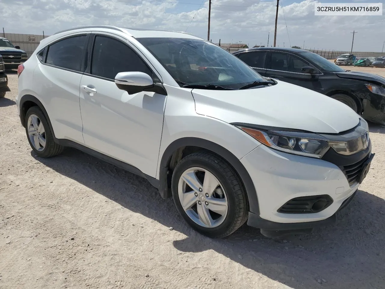 2019 Honda Hr-V Ex VIN: 3CZRU5H51KM716859 Lot: 61400834