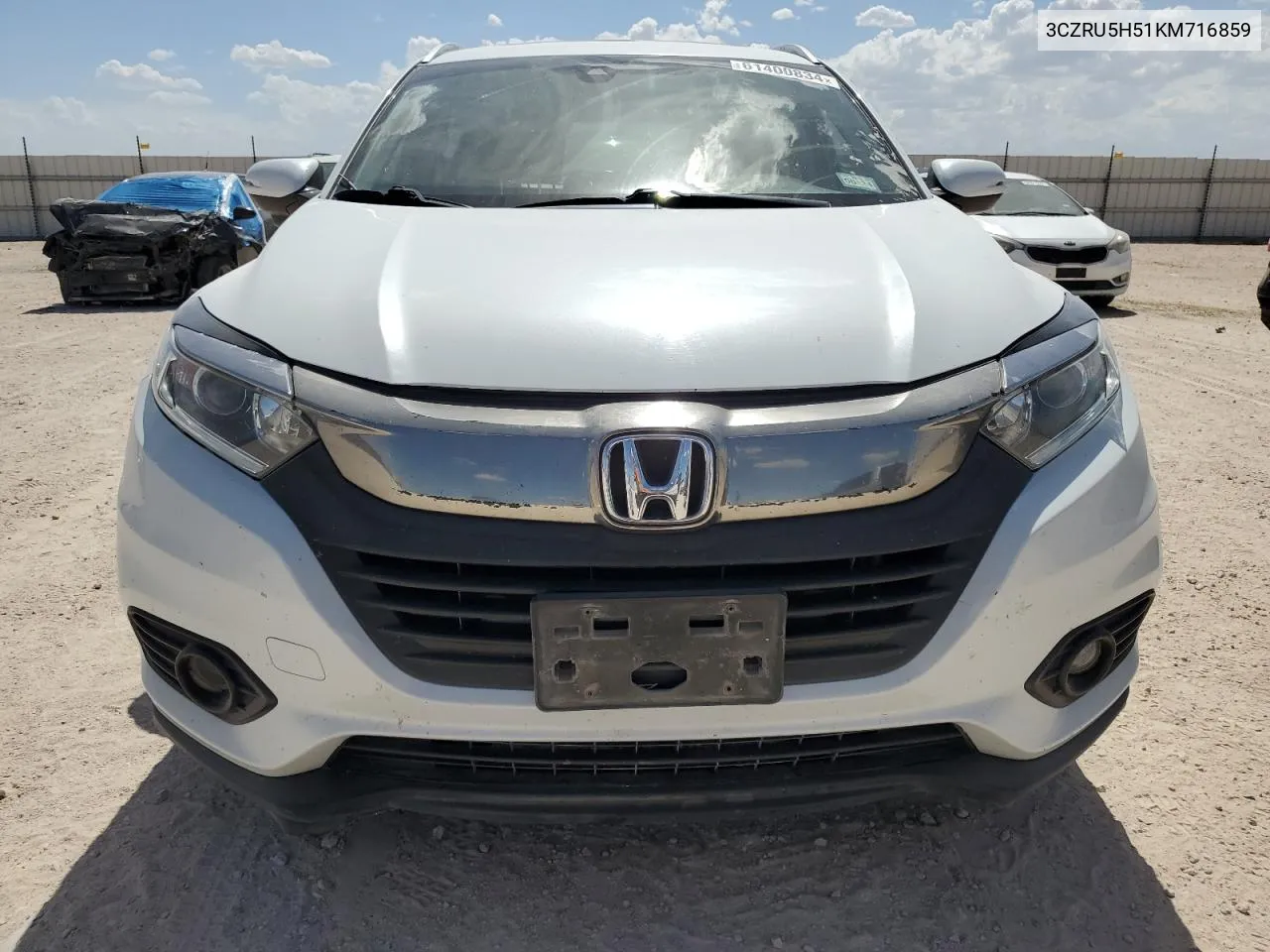 2019 Honda Hr-V Ex VIN: 3CZRU5H51KM716859 Lot: 61400834