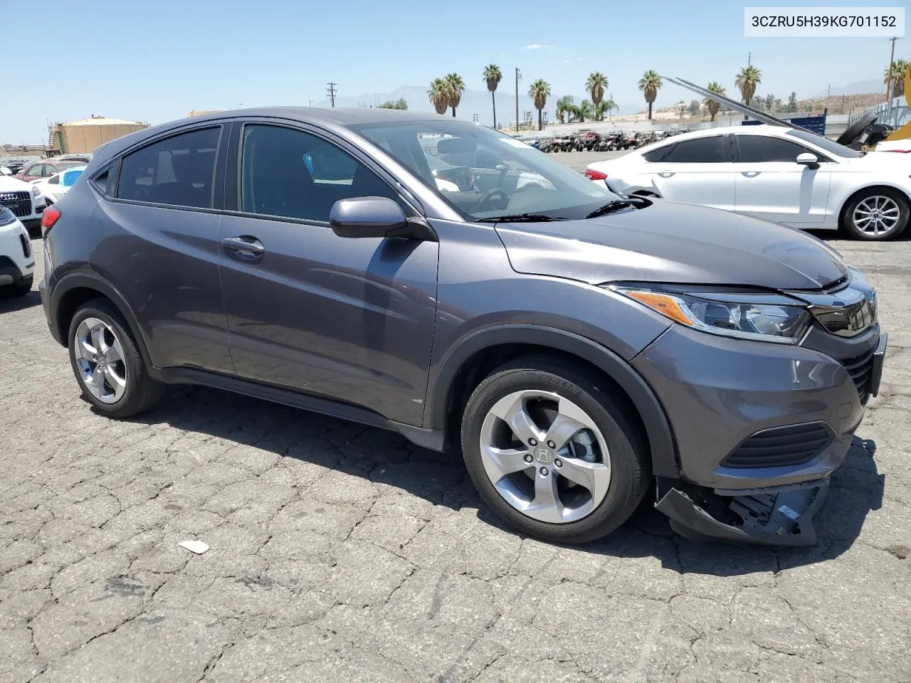 2019 Honda Hr-V Lx VIN: 3CZRU5H39KG701152 Lot: 61700224