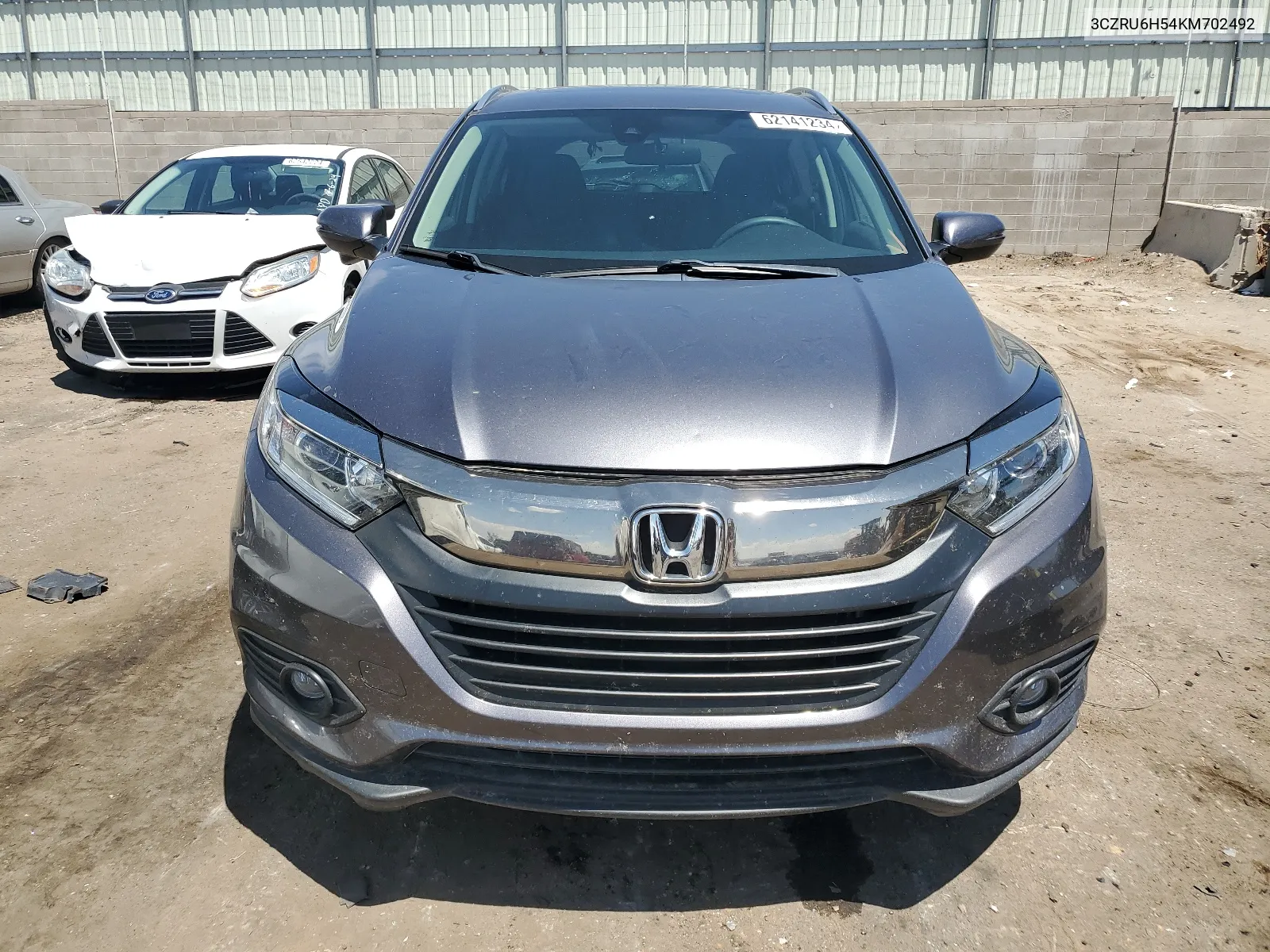 2019 Honda Hr-V Ex VIN: 3CZRU6H54KM702492 Lot: 62141234