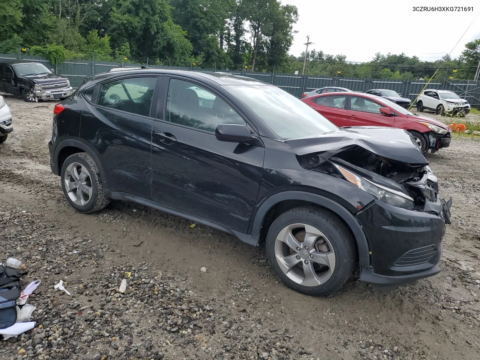 3CZRU6H3XKG721691 2019 Honda Hr-V Lx