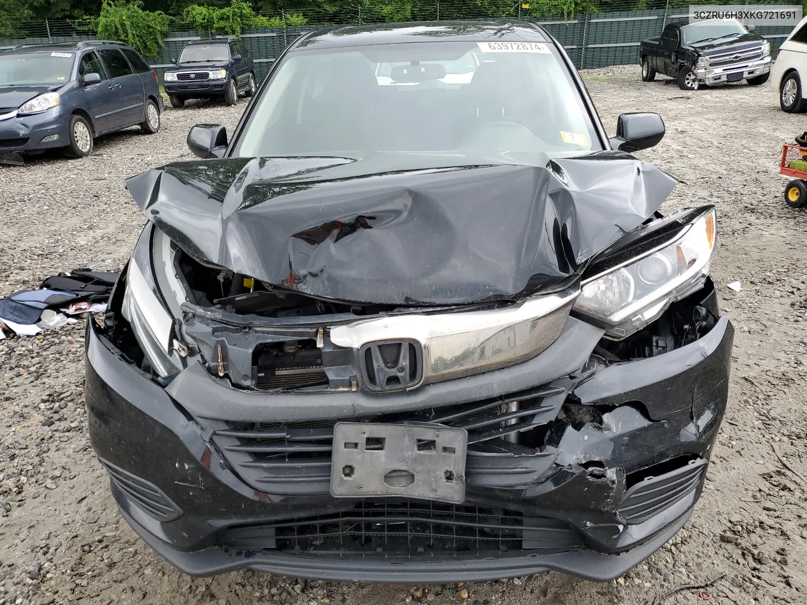 3CZRU6H3XKG721691 2019 Honda Hr-V Lx