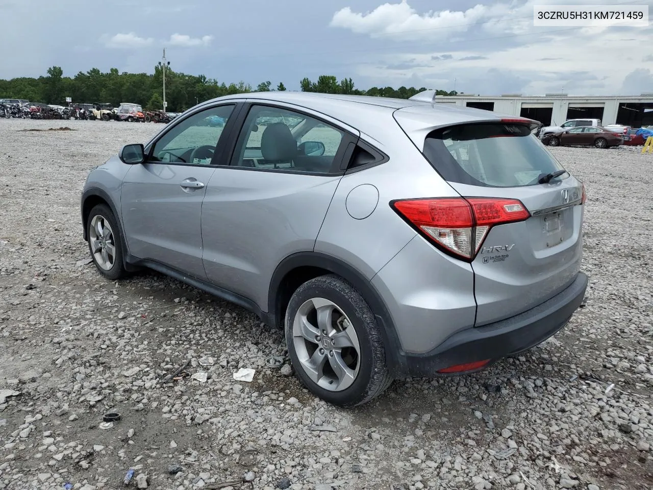 2019 Honda Hr-V Lx VIN: 3CZRU5H31KM721459 Lot: 64600364