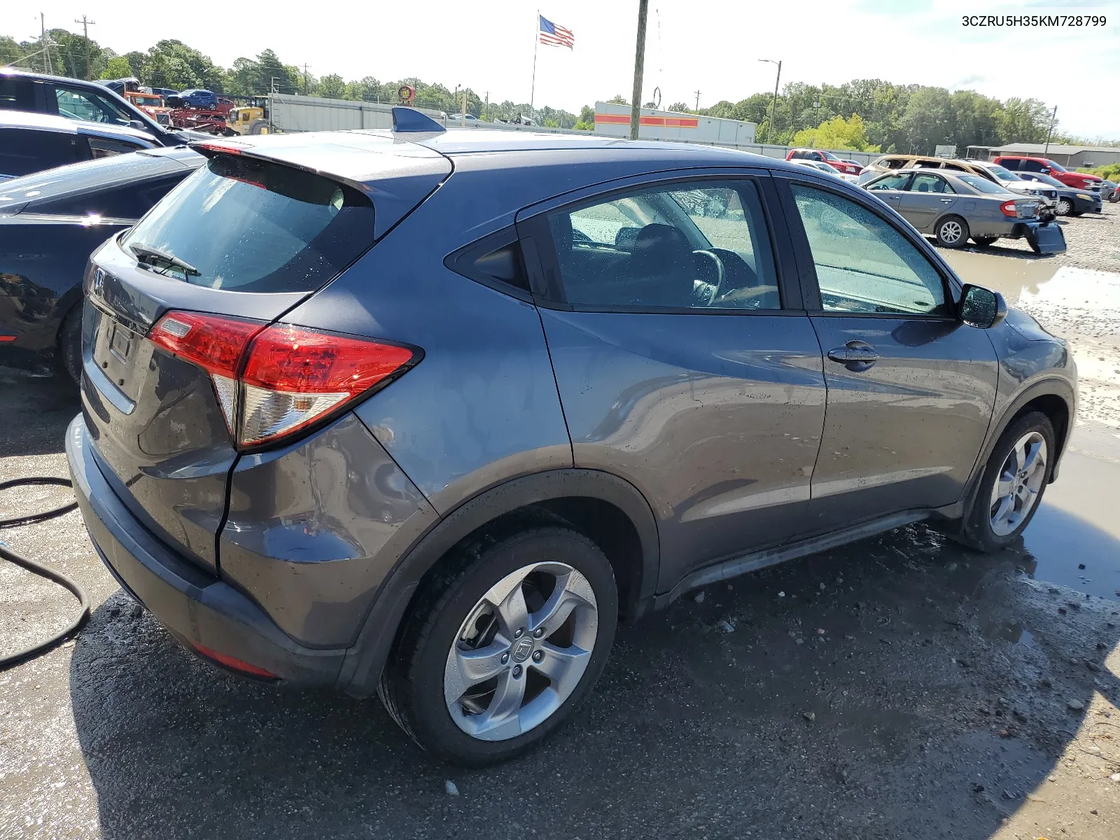 2019 Honda Hr-V Lx VIN: 3CZRU5H35KM728799 Lot: 65660144