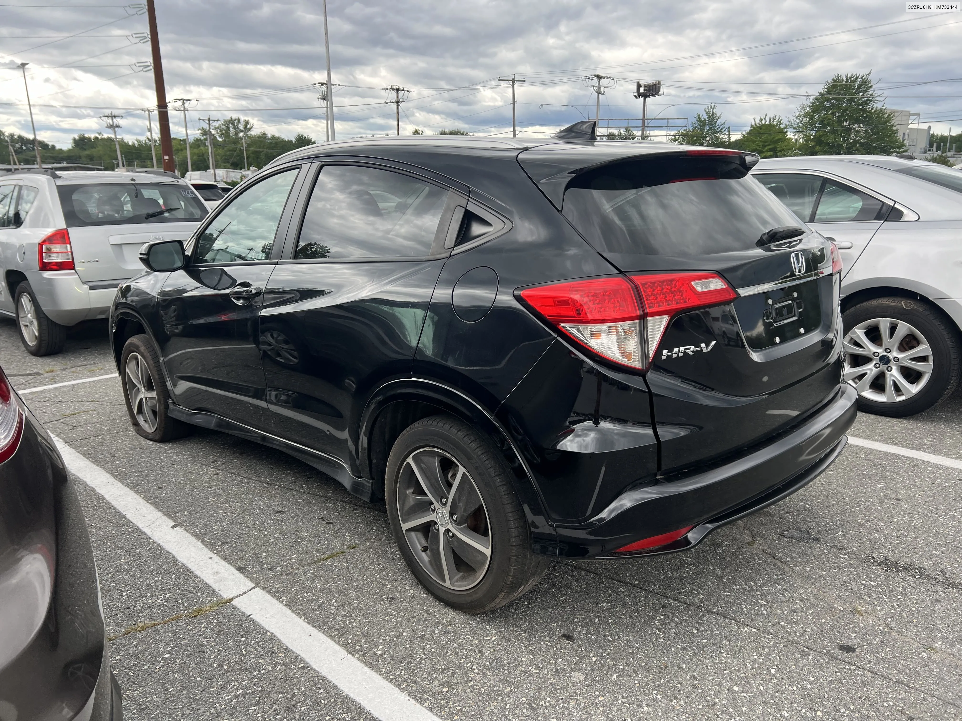 2019 Honda Hr-V Touring VIN: 3CZRU6H91KM733444 Lot: 67335604