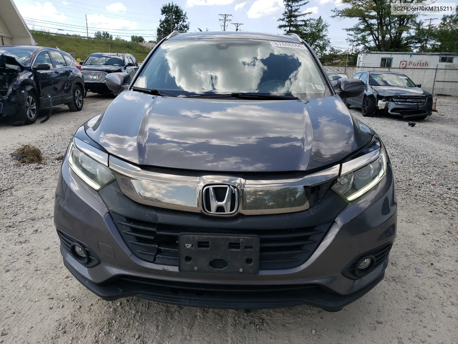 2019 Honda Hr-V Exl VIN: 3CZRU6H70KM715211 Lot: 67448444