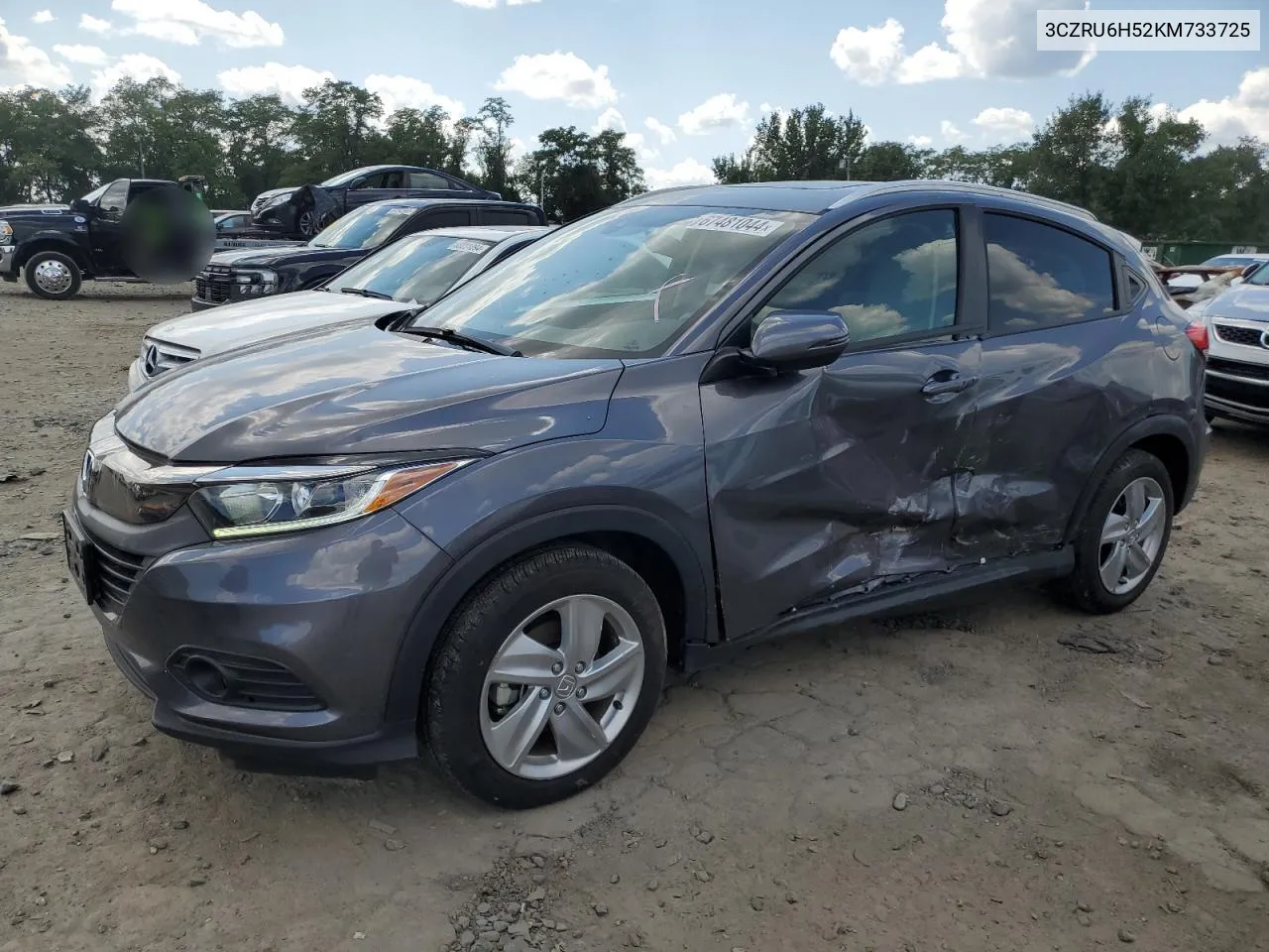 3CZRU6H52KM733725 2019 Honda Hr-V Ex