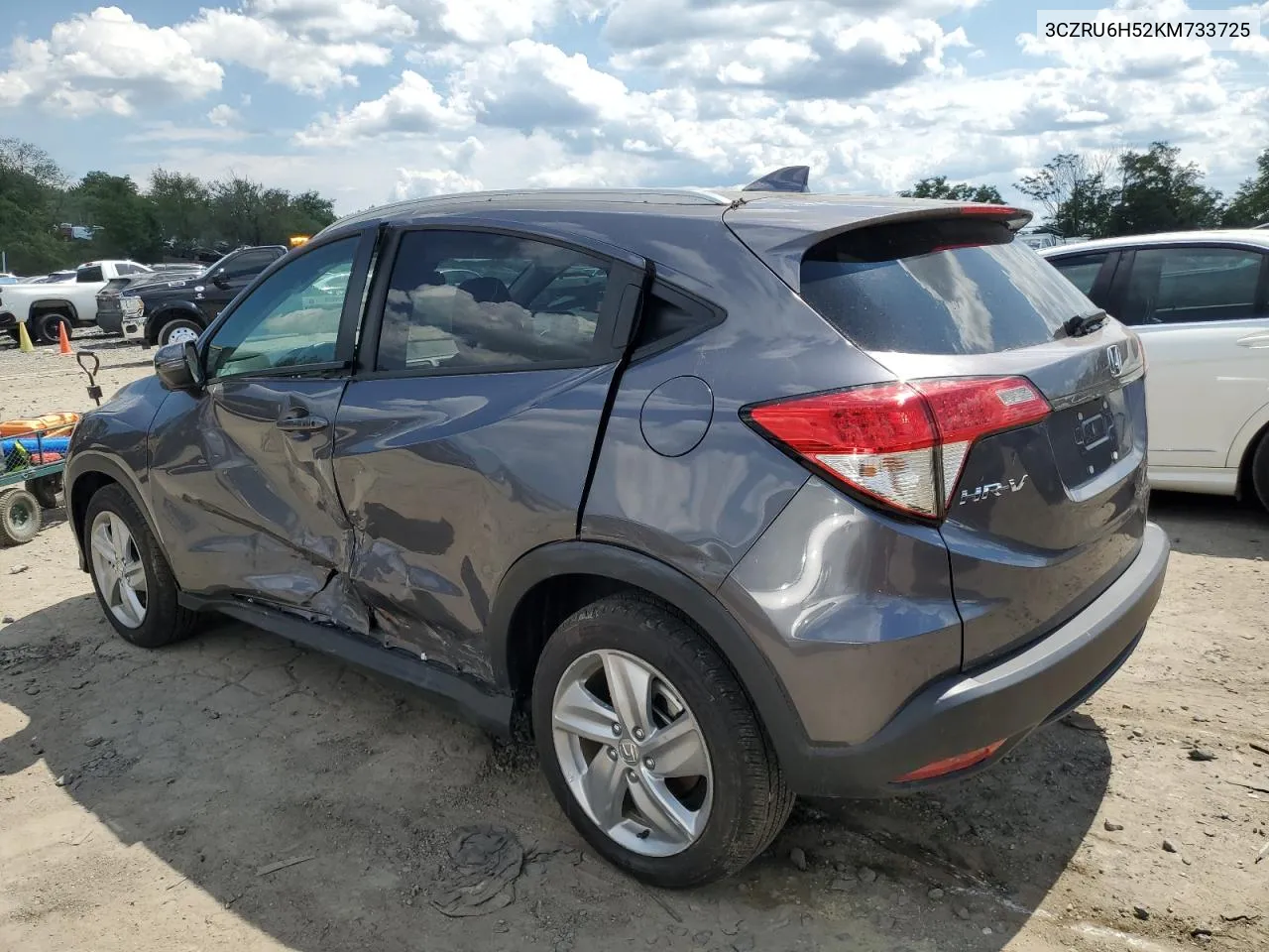 2019 Honda Hr-V Ex VIN: 3CZRU6H52KM733725 Lot: 67481044