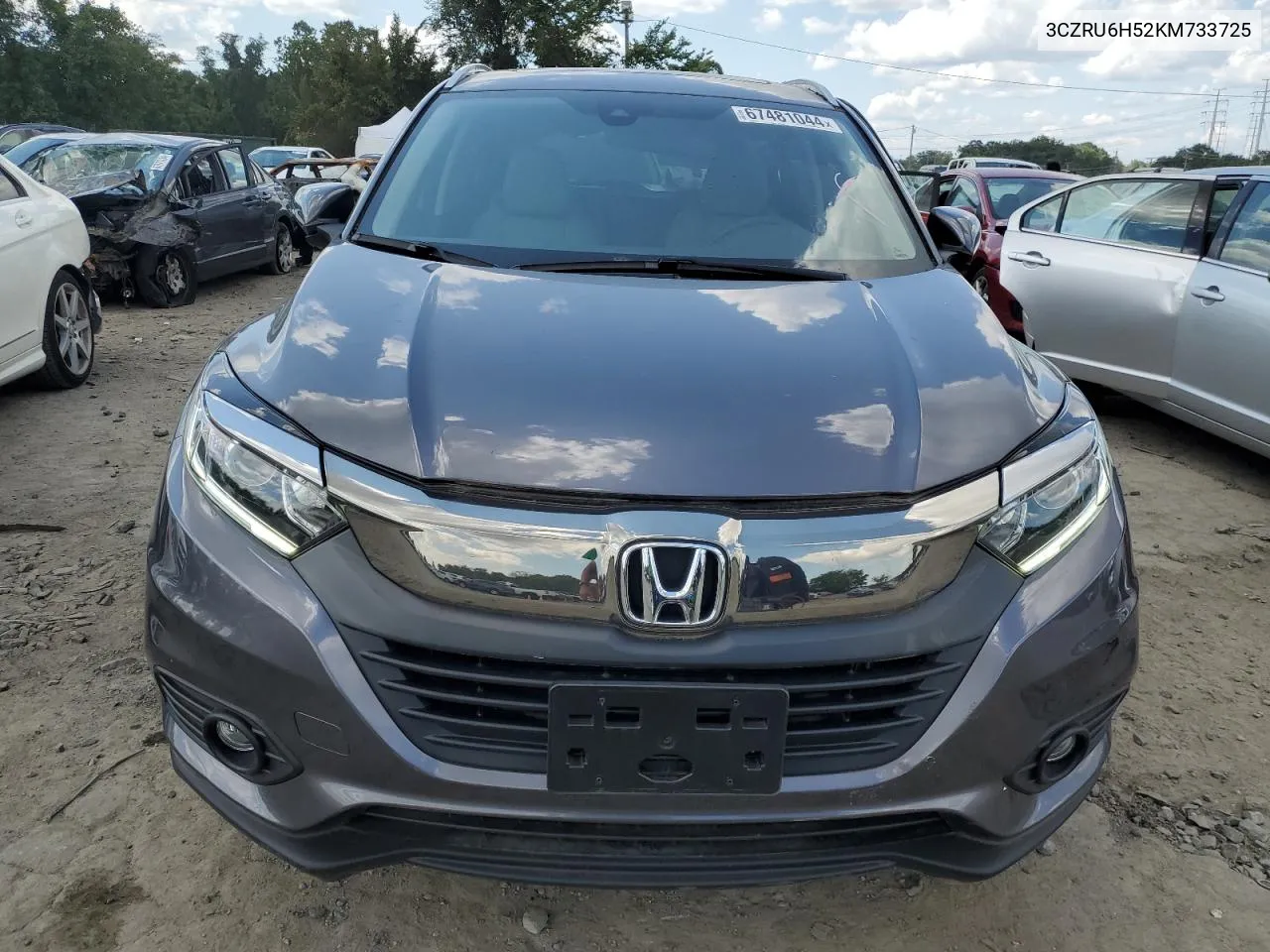 3CZRU6H52KM733725 2019 Honda Hr-V Ex