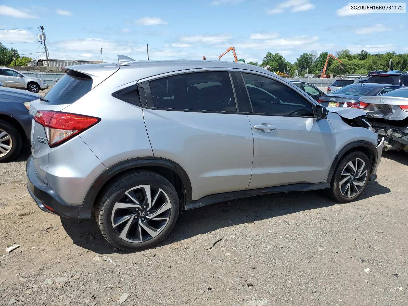 2019 Honda Hr-V Sport VIN: 3CZRU6H15KG731172 Lot: 67751484