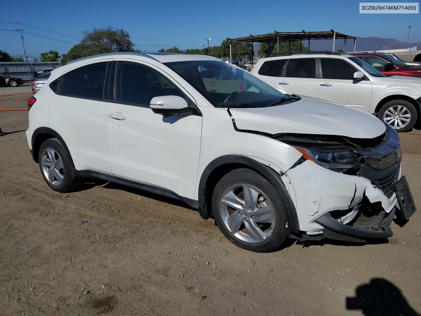 3CZRU5H74KM714055 2019 Honda Hr-V Exl