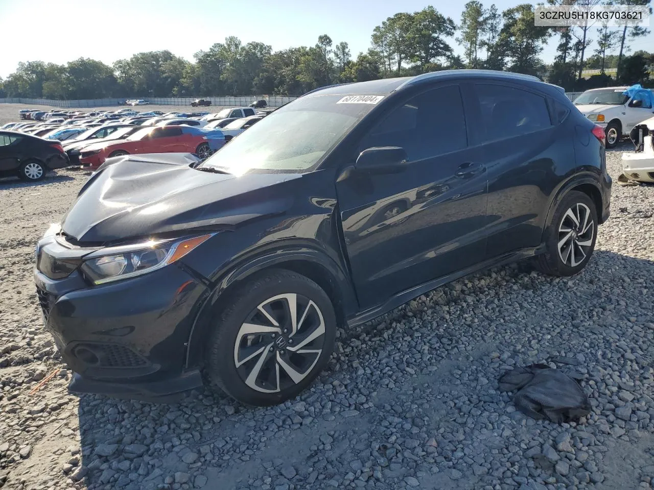 3CZRU5H18KG703621 2019 Honda Hr-V Sport