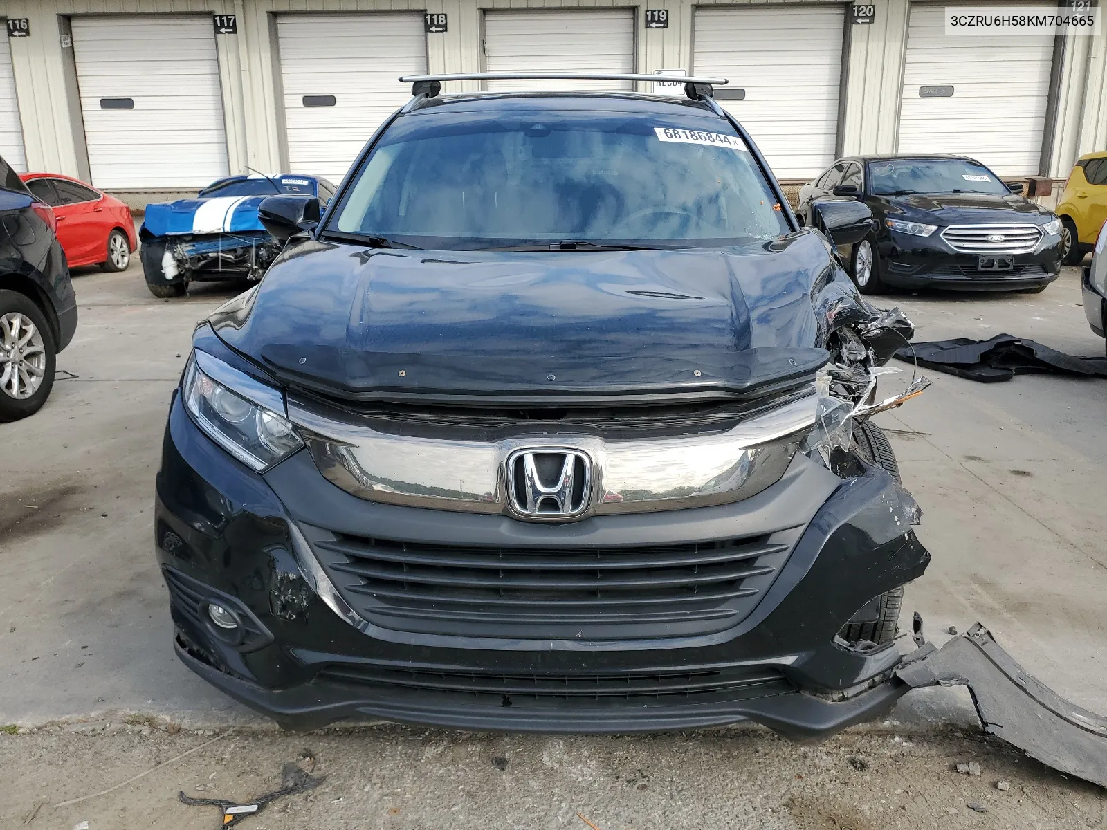 2019 Honda Hr-V Ex VIN: 3CZRU6H58KM704665 Lot: 68186844