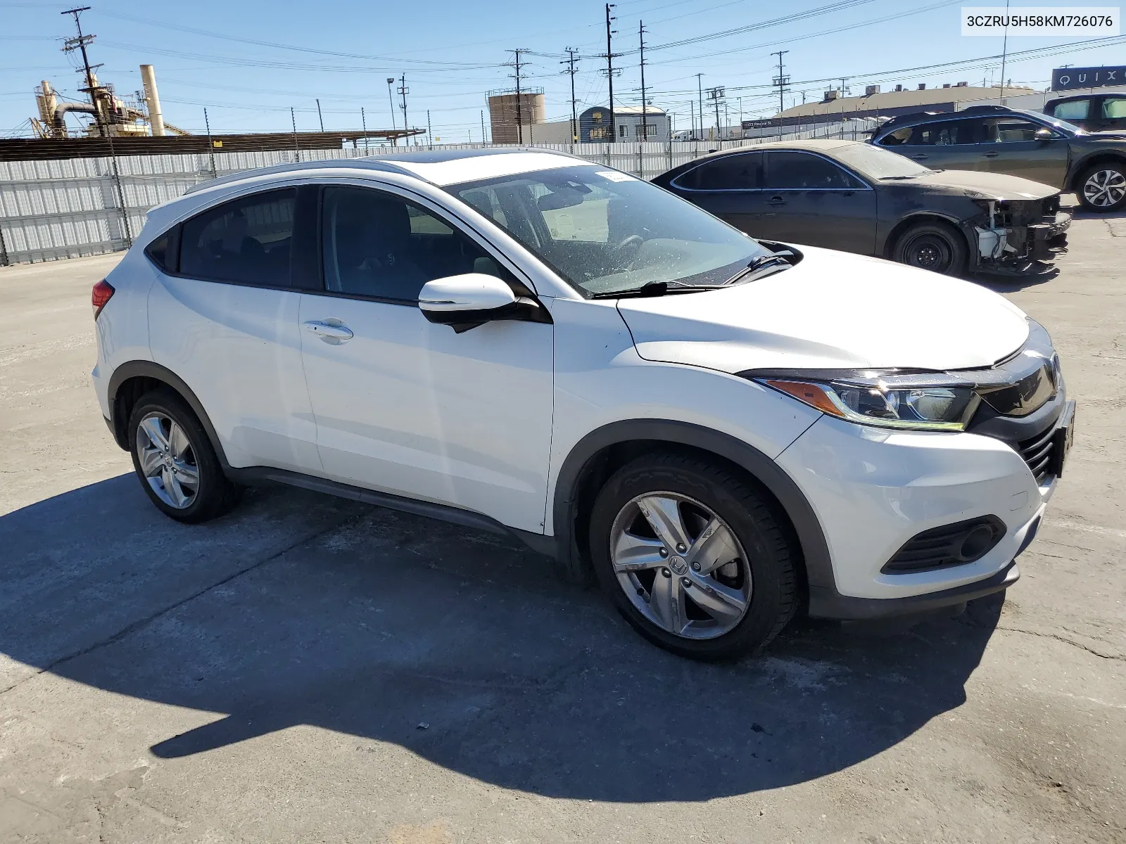 2019 Honda Hr-V Ex VIN: 3CZRU5H58KM726076 Lot: 68320014