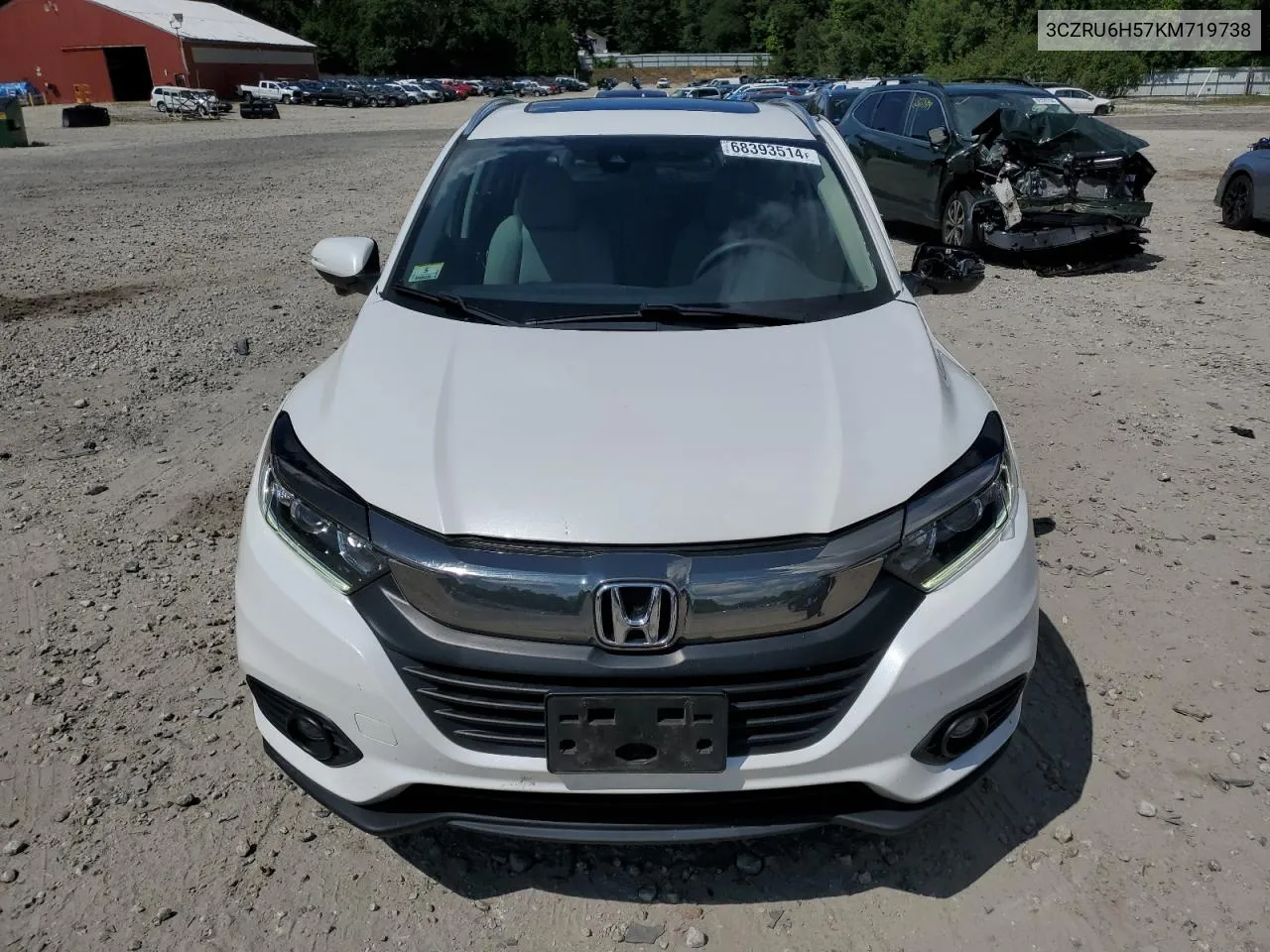 3CZRU6H57KM719738 2019 Honda Hr-V Ex