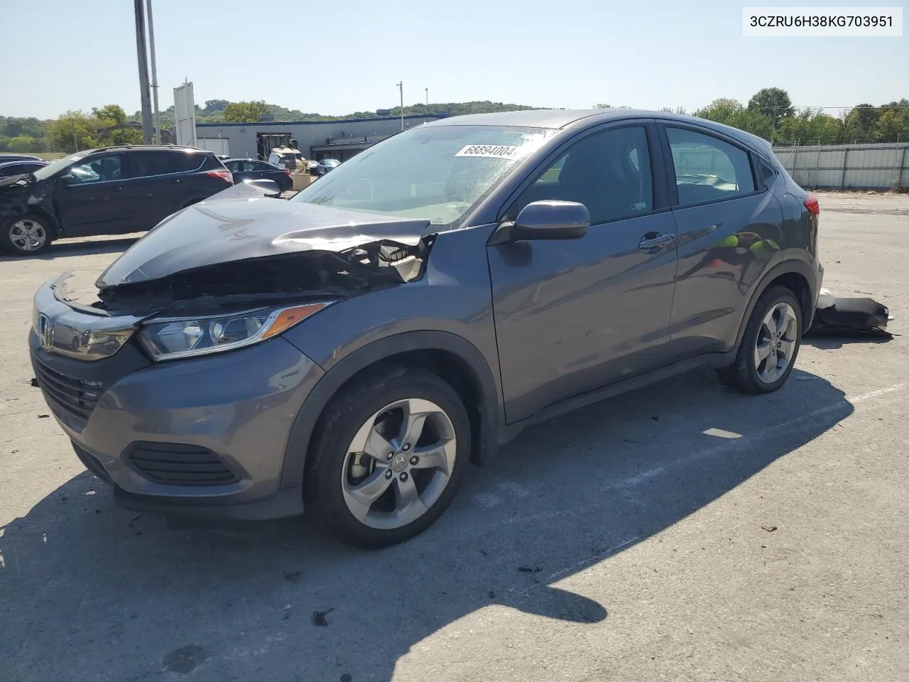 2019 Honda Hr-V Lx VIN: 3CZRU6H38KG703951 Lot: 68894004