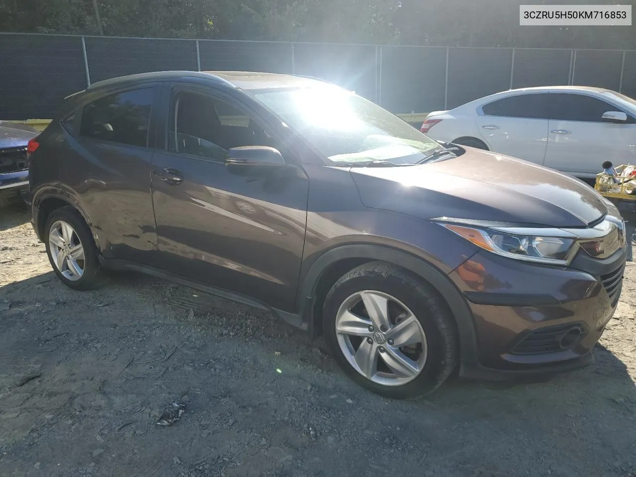 2019 Honda Hr-V Ex VIN: 3CZRU5H50KM716853 Lot: 69369764