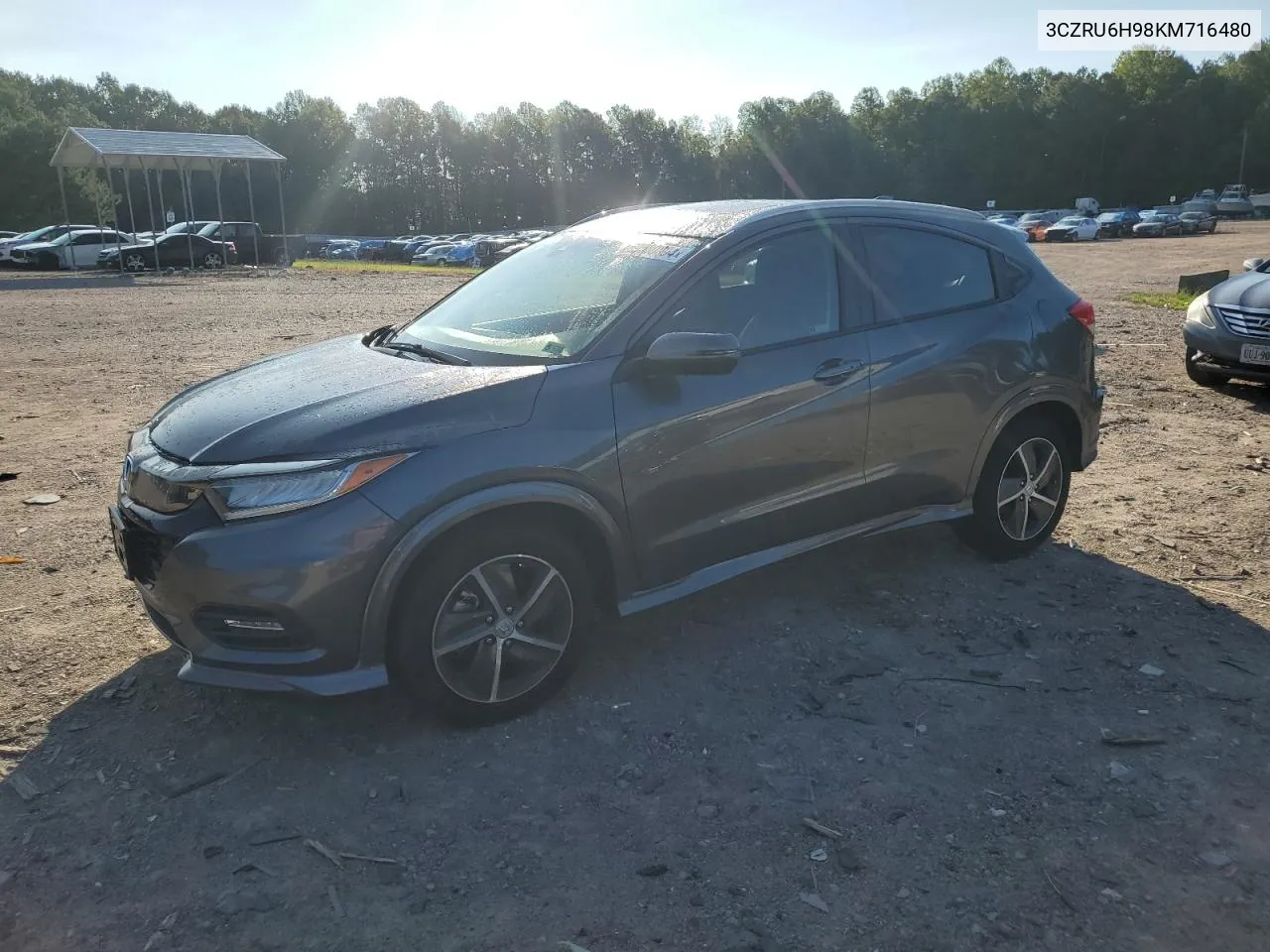 2019 Honda Hr-V Touring VIN: 3CZRU6H98KM716480 Lot: 69580894