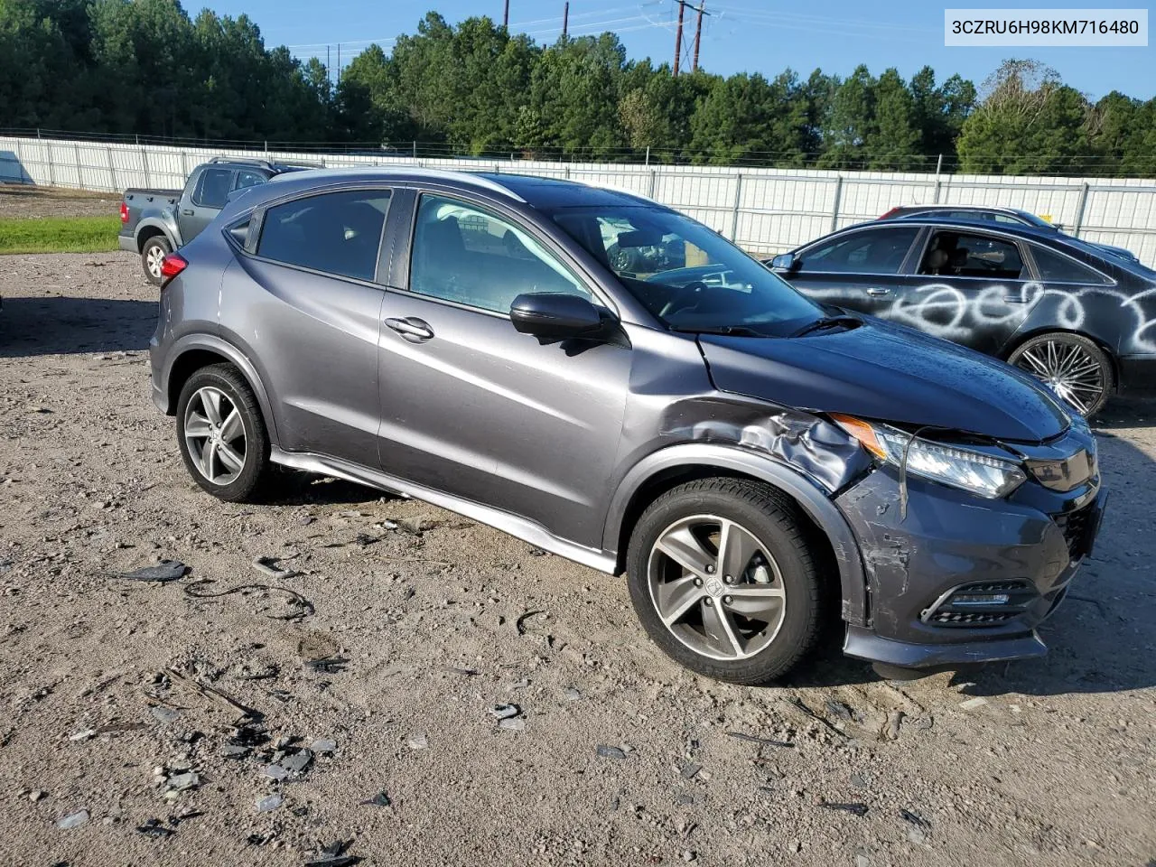 3CZRU6H98KM716480 2019 Honda Hr-V Touring