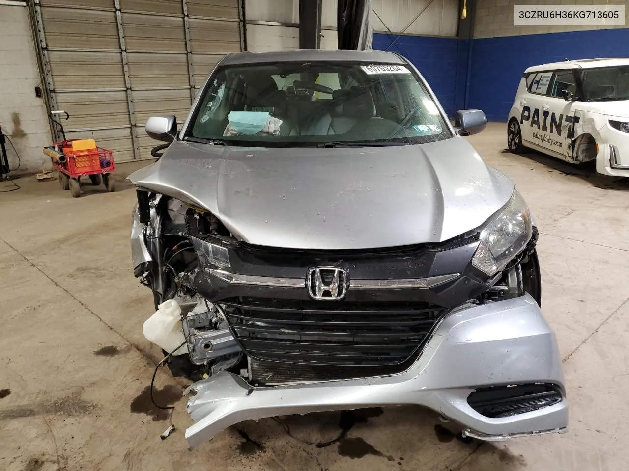 2019 Honda Hr-V Lx VIN: 3CZRU6H36KG713605 Lot: 69765264