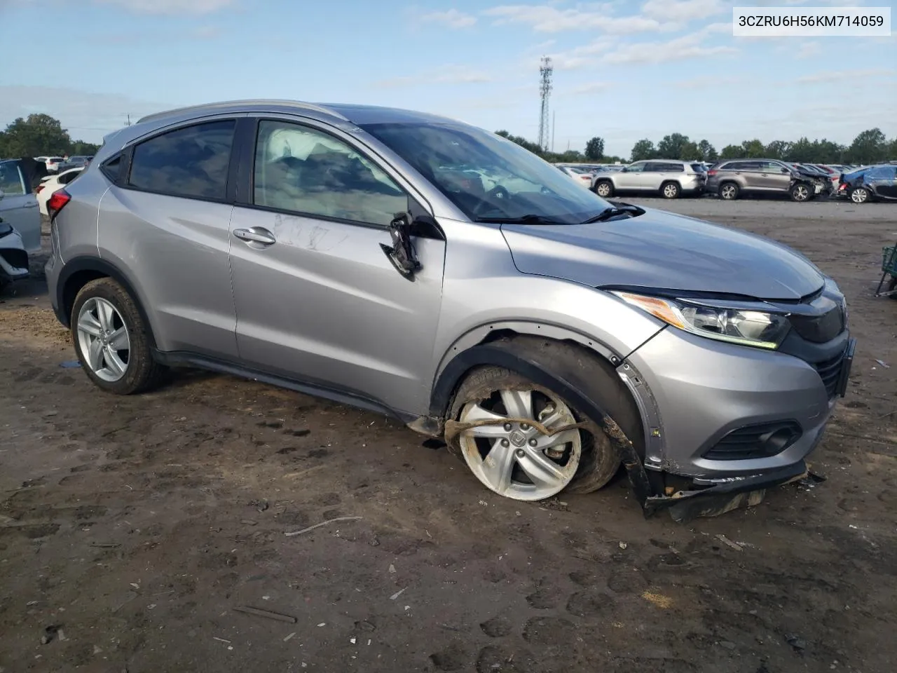 2019 Honda Hr-V Ex VIN: 3CZRU6H56KM714059 Lot: 70125604