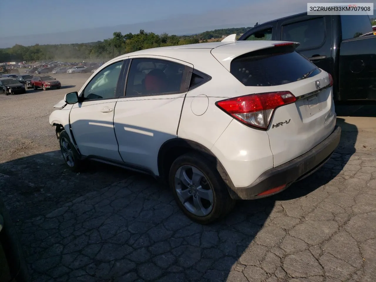 2019 Honda Hr-V Lx VIN: 3CZRU6H33KM707908 Lot: 70141574