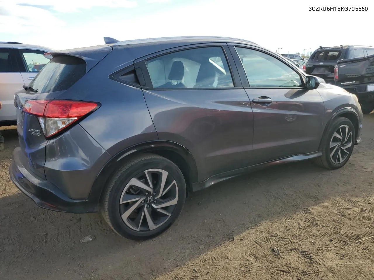 2019 Honda Hr-V Sport VIN: 3CZRU6H15KG705560 Lot: 70234834