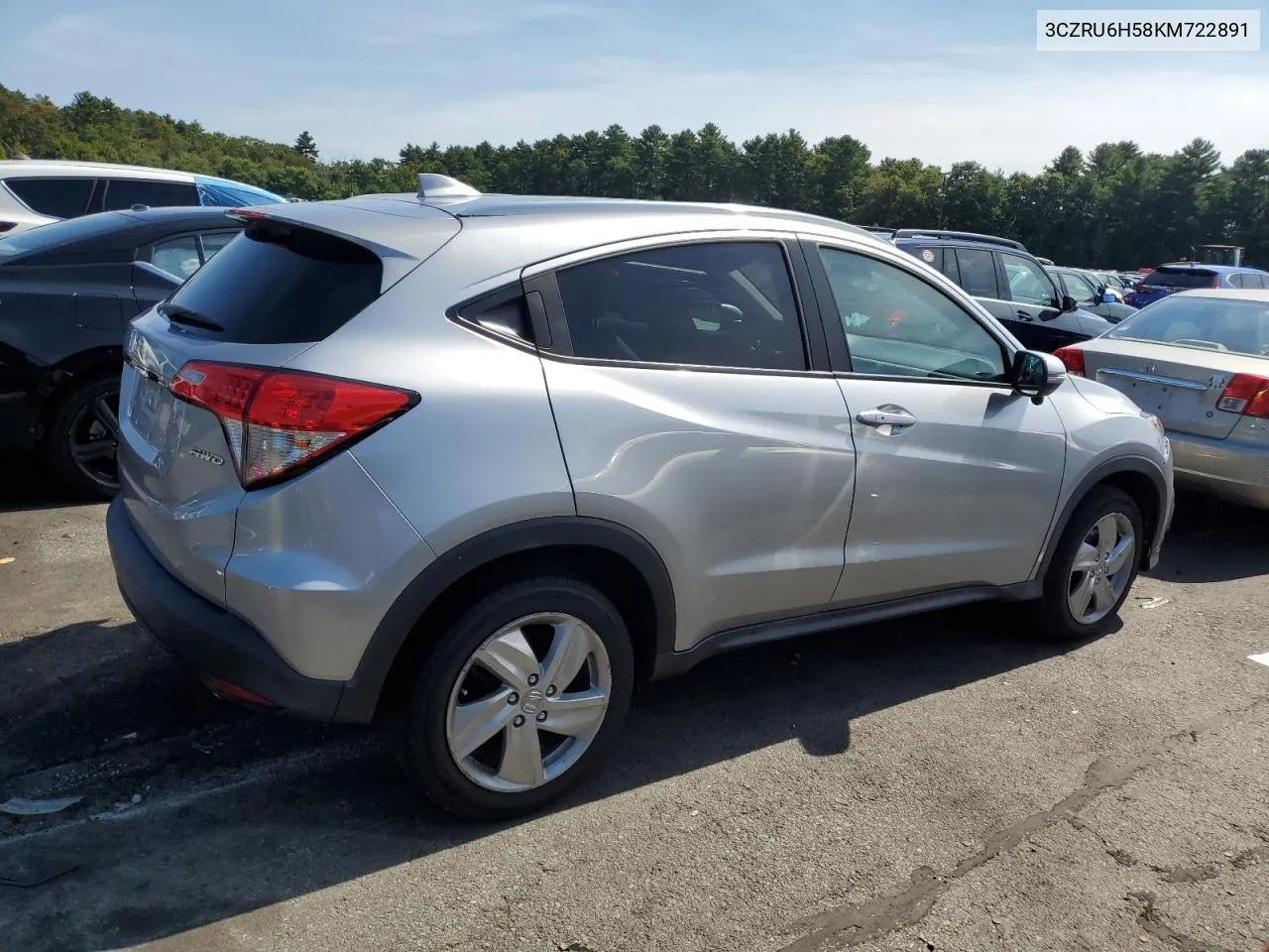 3CZRU6H58KM722891 2019 Honda Hr-V Ex