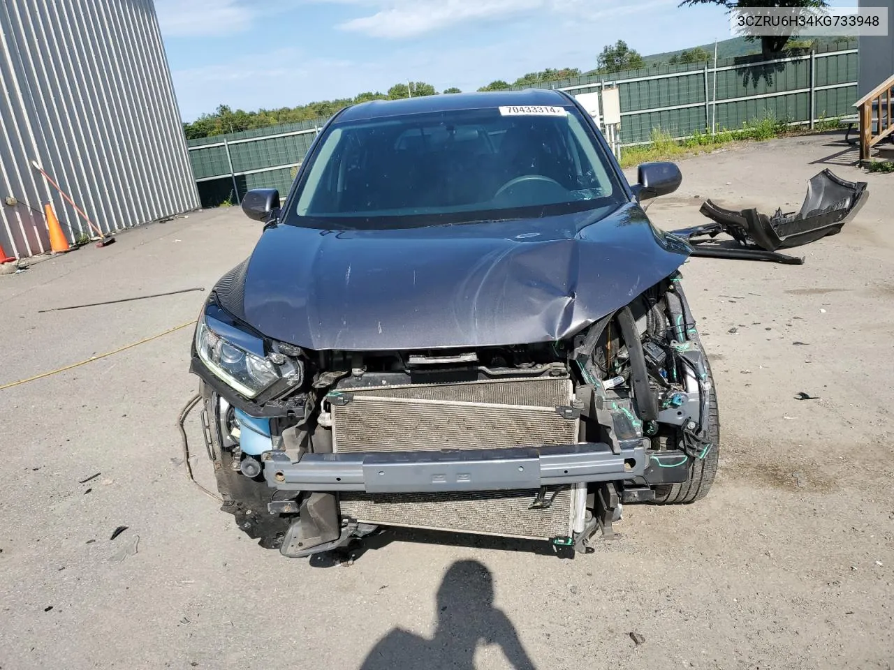 3CZRU6H34KG733948 2019 Honda Hr-V Lx