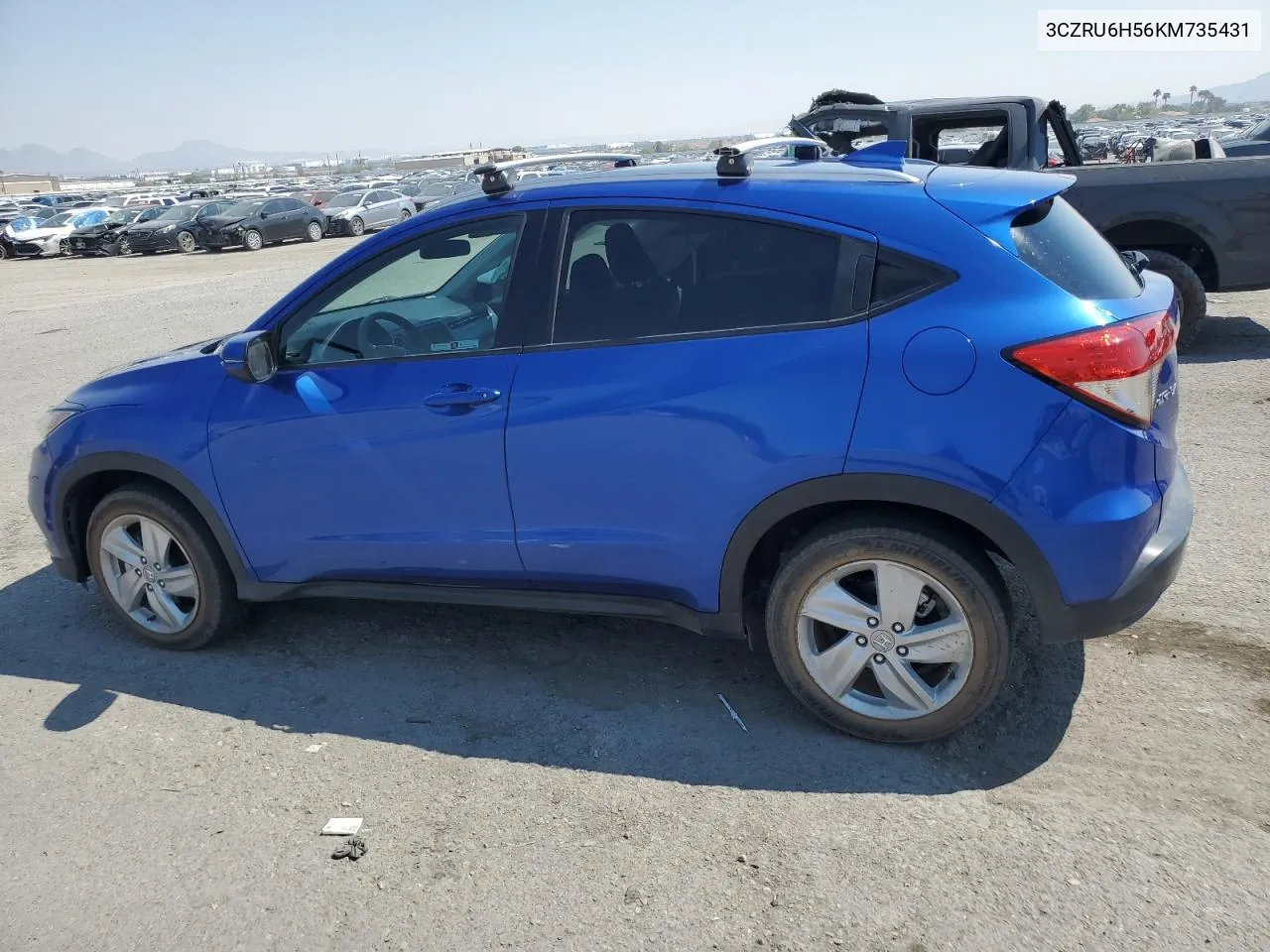 2019 Honda Hr-V Ex VIN: 3CZRU6H56KM735431 Lot: 70462044