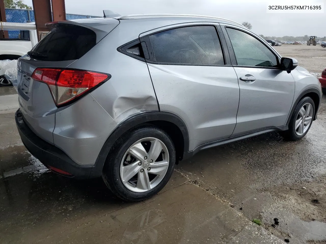 2019 Honda Hr-V Ex VIN: 3CZRU5H57KM716395 Lot: 70497084