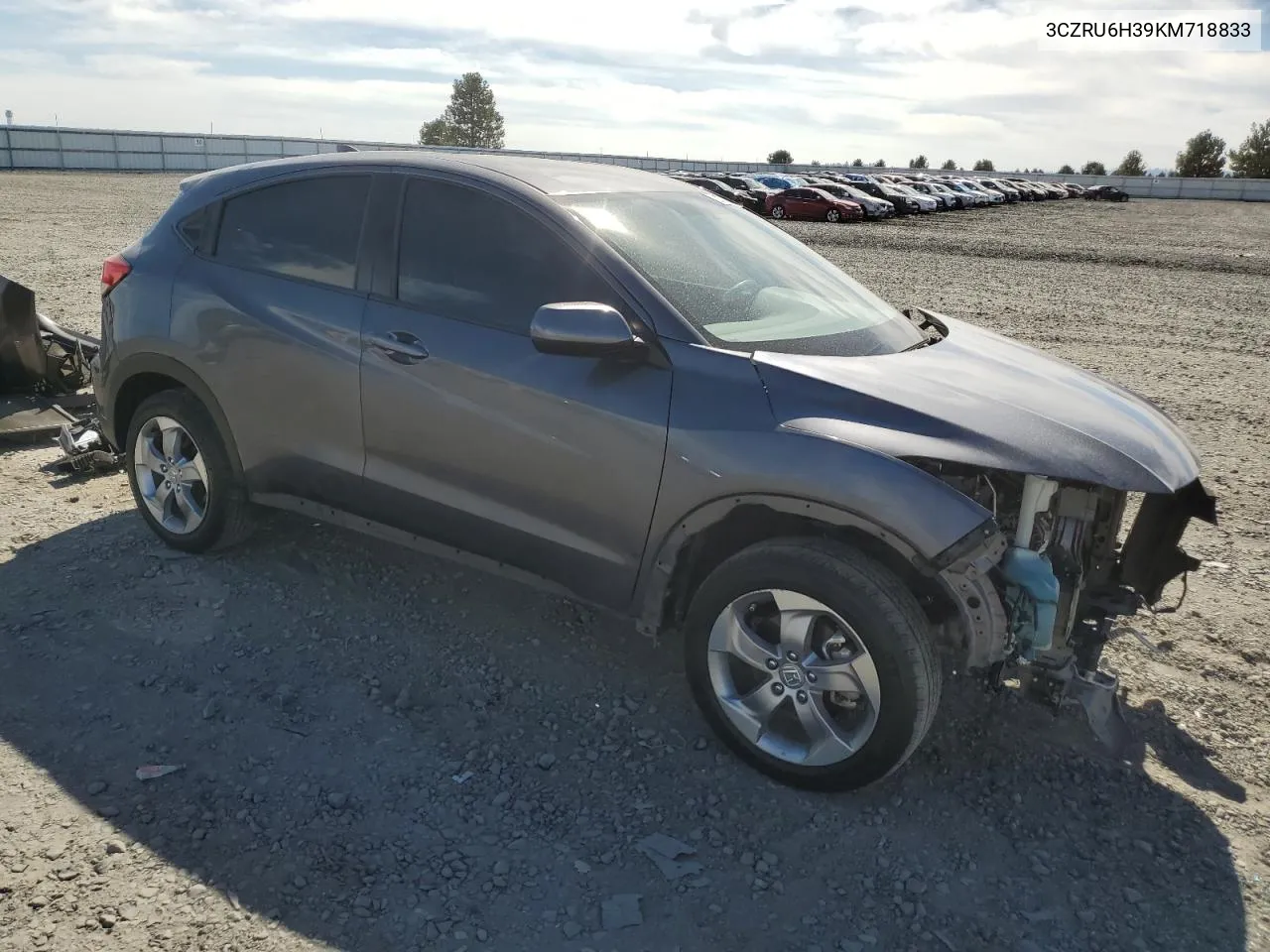 2019 Honda Hr-V Lx VIN: 3CZRU6H39KM718833 Lot: 70625624