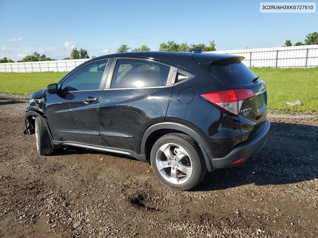 2019 Honda Hr-V Lx VIN: 3CZRU6H3XKG727510 Lot: 70641454