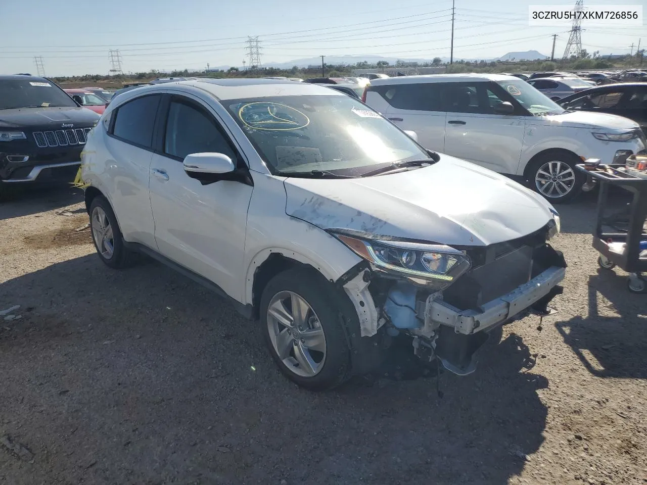 3CZRU5H7XKM726856 2019 Honda Hr-V Exl