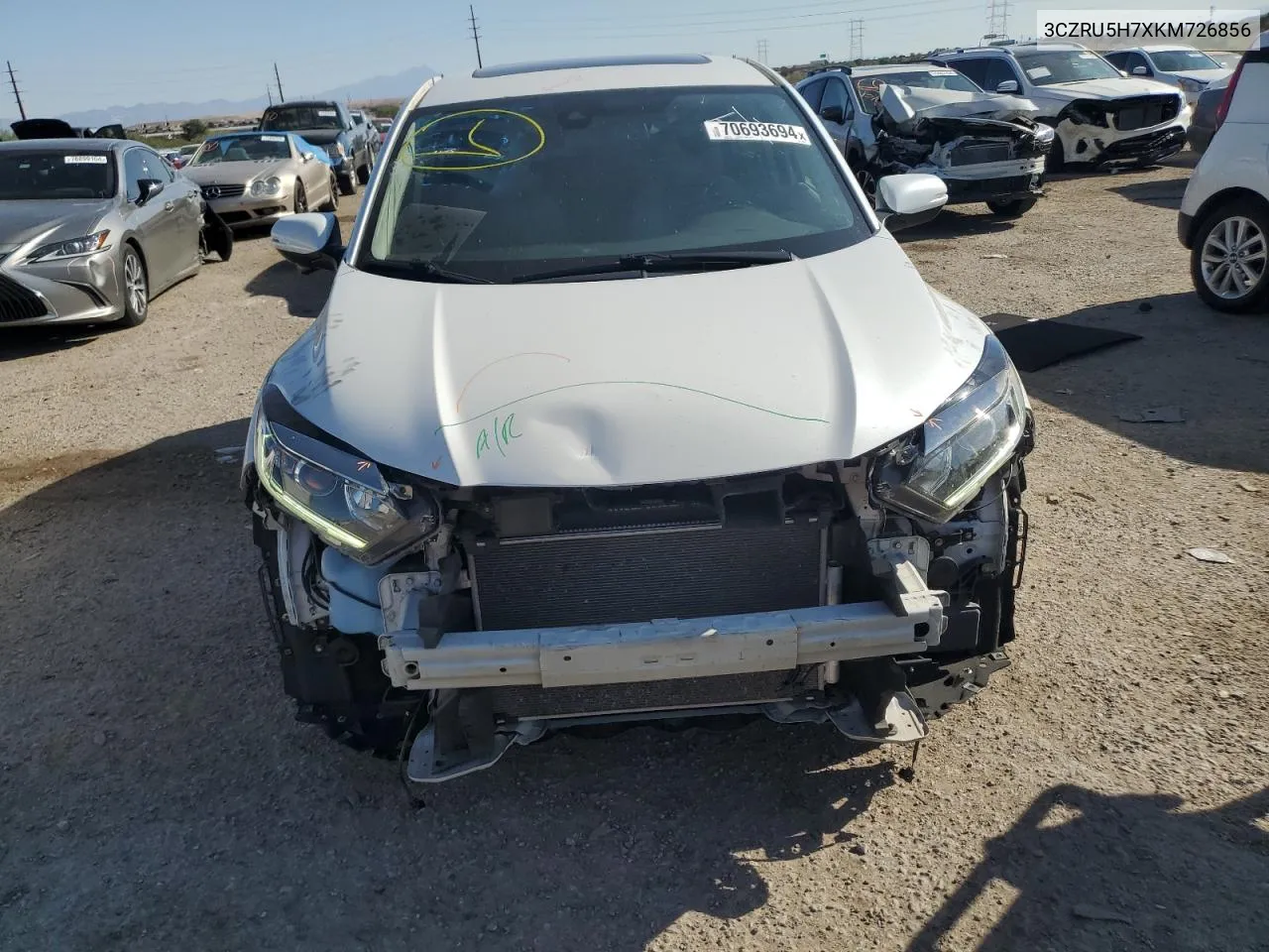 3CZRU5H7XKM726856 2019 Honda Hr-V Exl