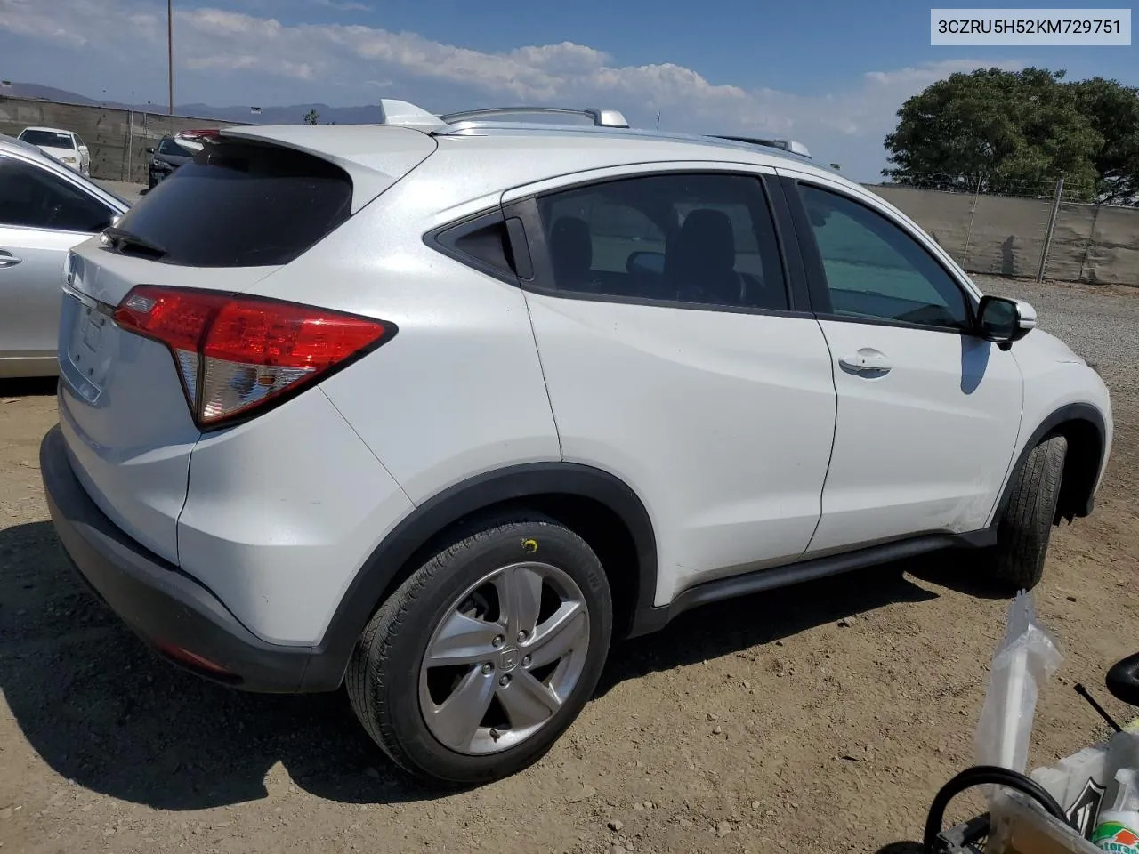 3CZRU5H52KM729751 2019 Honda Hr-V Ex