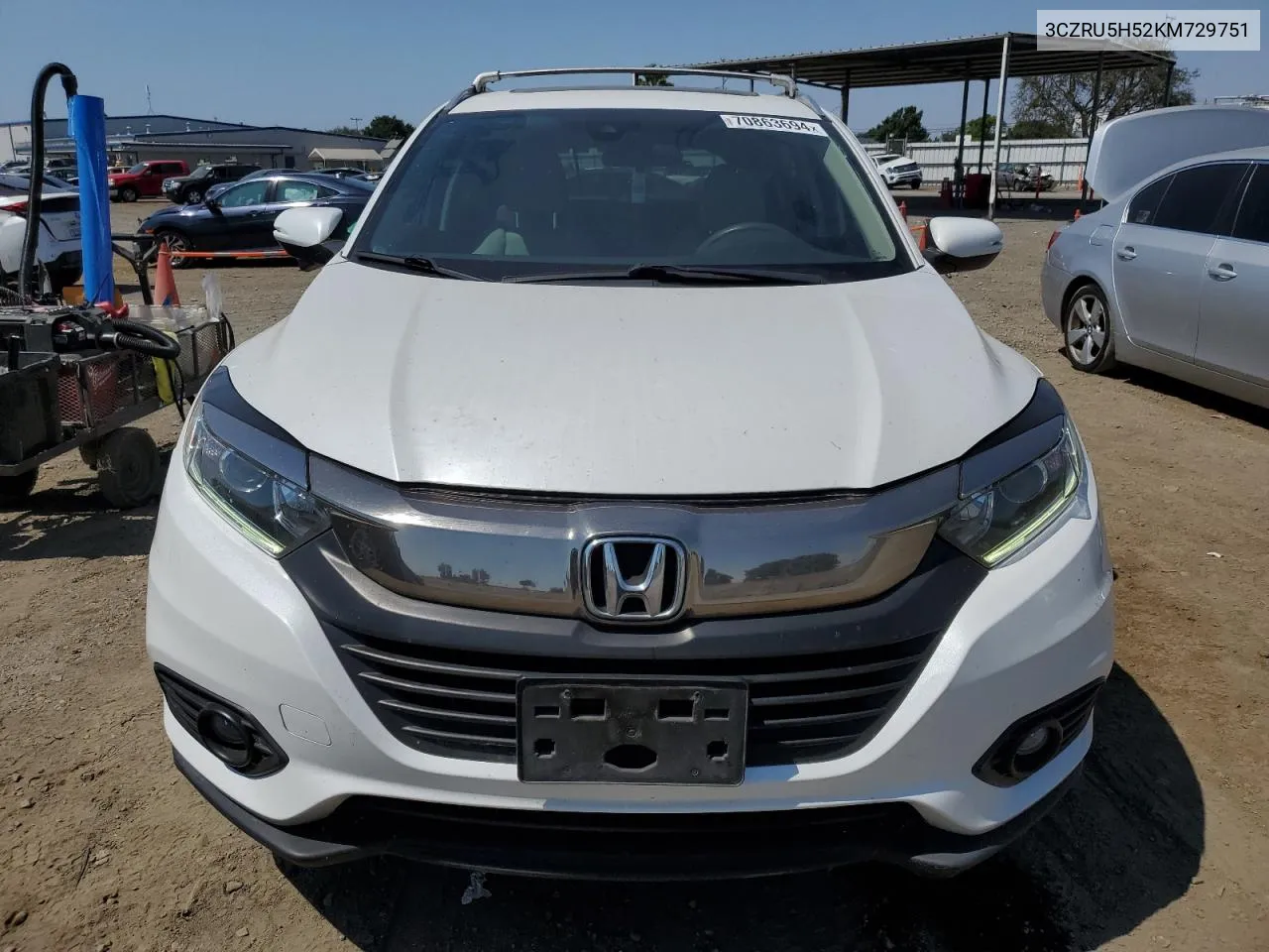 3CZRU5H52KM729751 2019 Honda Hr-V Ex