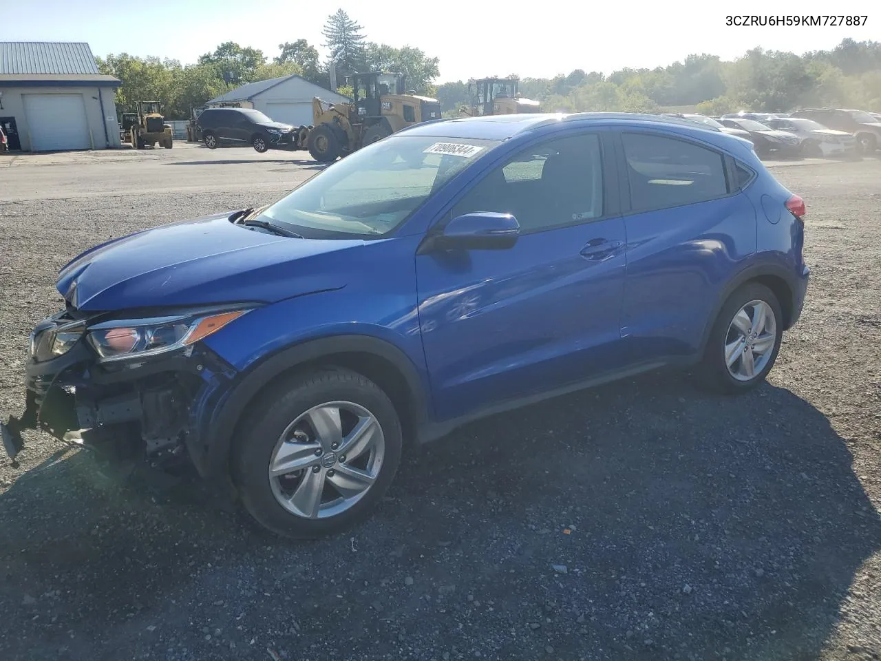 2019 Honda Hr-V Ex VIN: 3CZRU6H59KM727887 Lot: 70906344