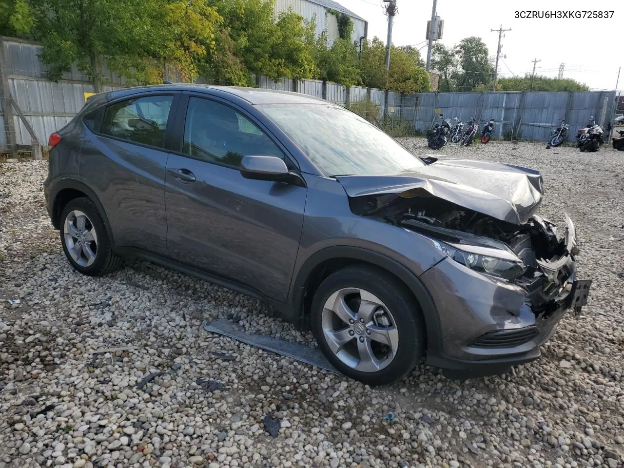 3CZRU6H3XKG725837 2019 Honda Hr-V Lx