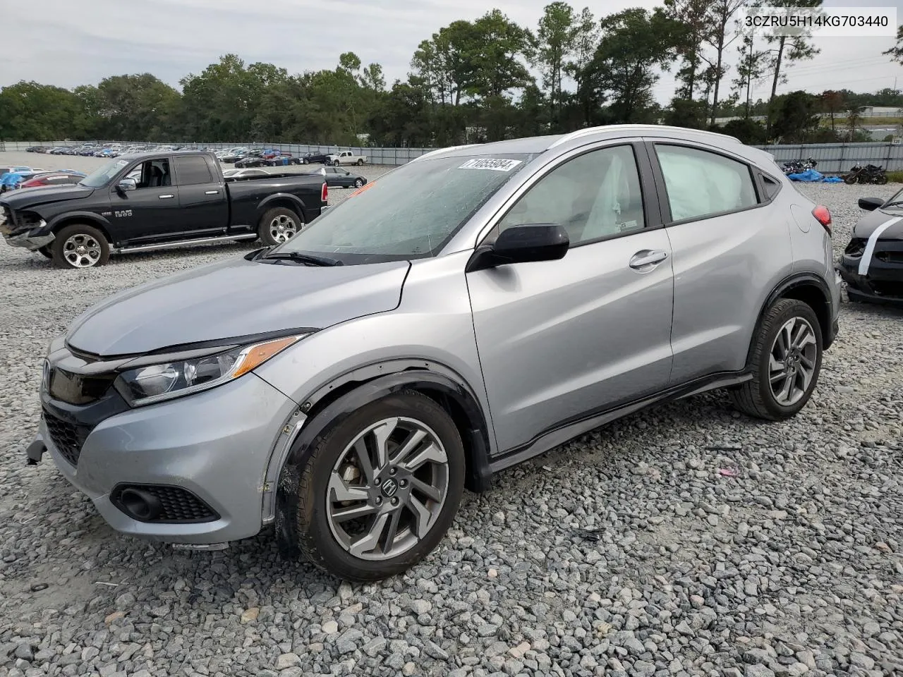 2019 Honda Hr-V Sport VIN: 3CZRU5H14KG703440 Lot: 71055984