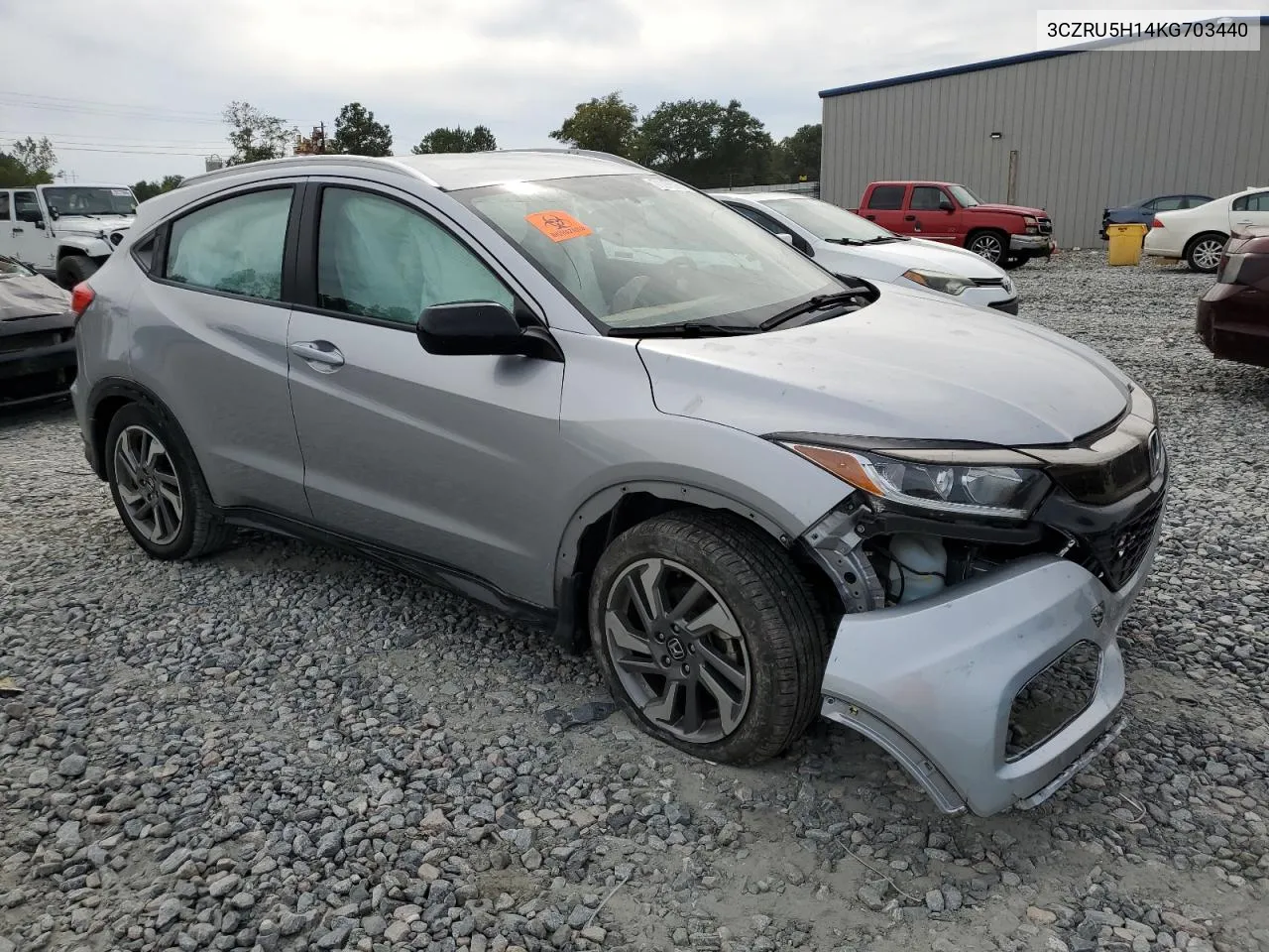 2019 Honda Hr-V Sport VIN: 3CZRU5H14KG703440 Lot: 71055984