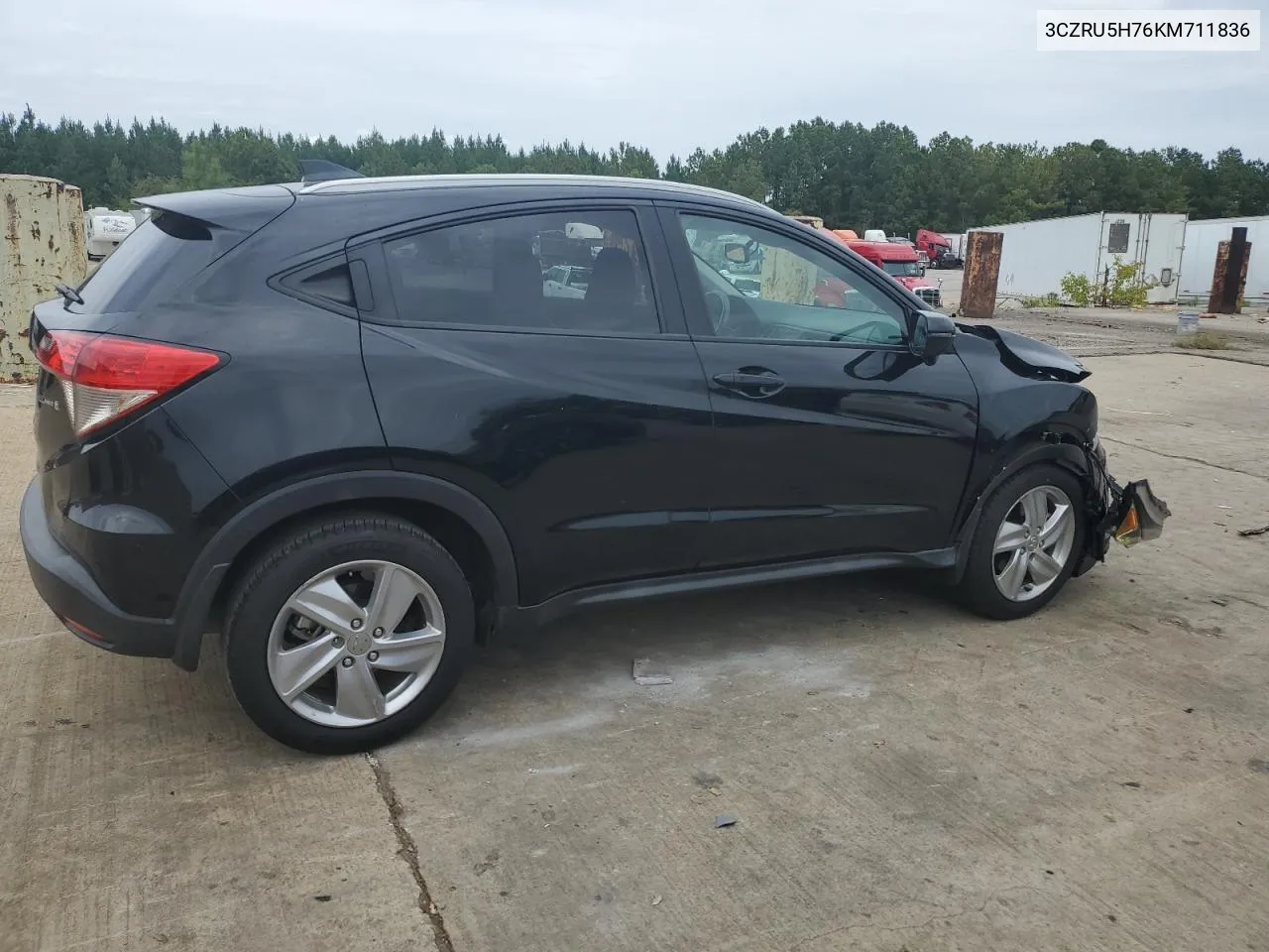 2019 Honda Hr-V Exl VIN: 3CZRU5H76KM711836 Lot: 71304444