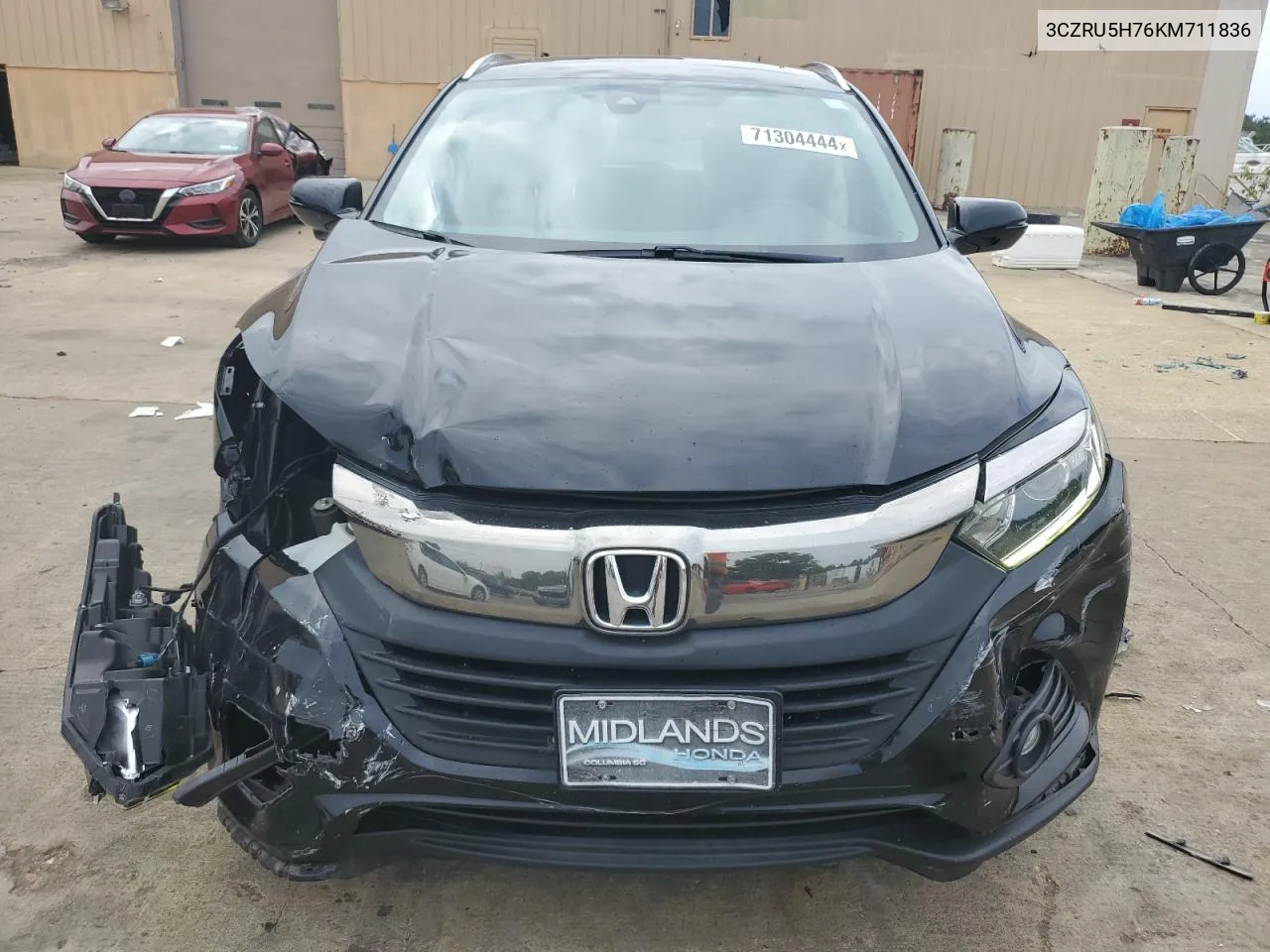 2019 Honda Hr-V Exl VIN: 3CZRU5H76KM711836 Lot: 71304444